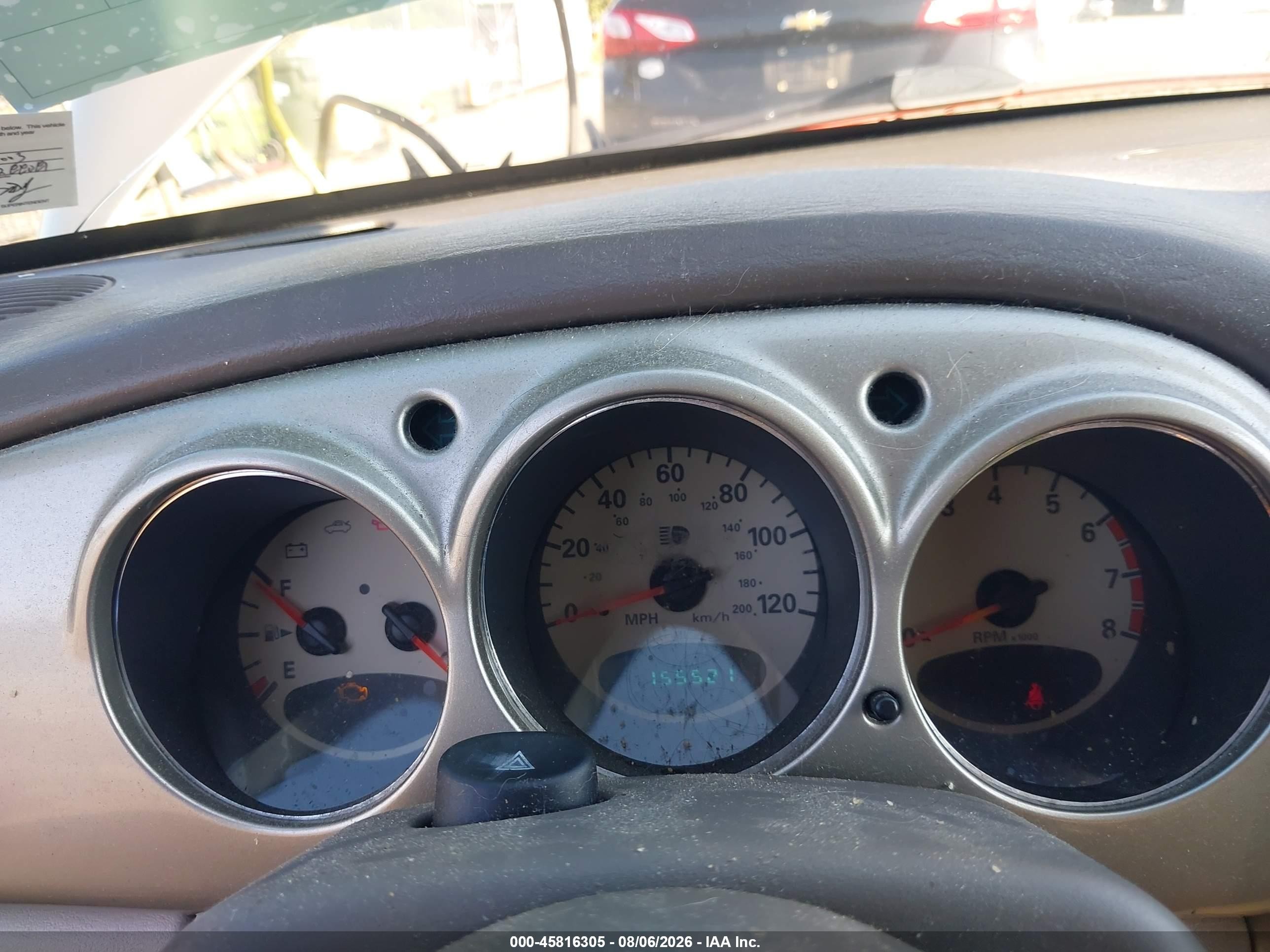 2003 Chrysler Pt Cruiser   Gold vin: 3C4FY48B43T627548