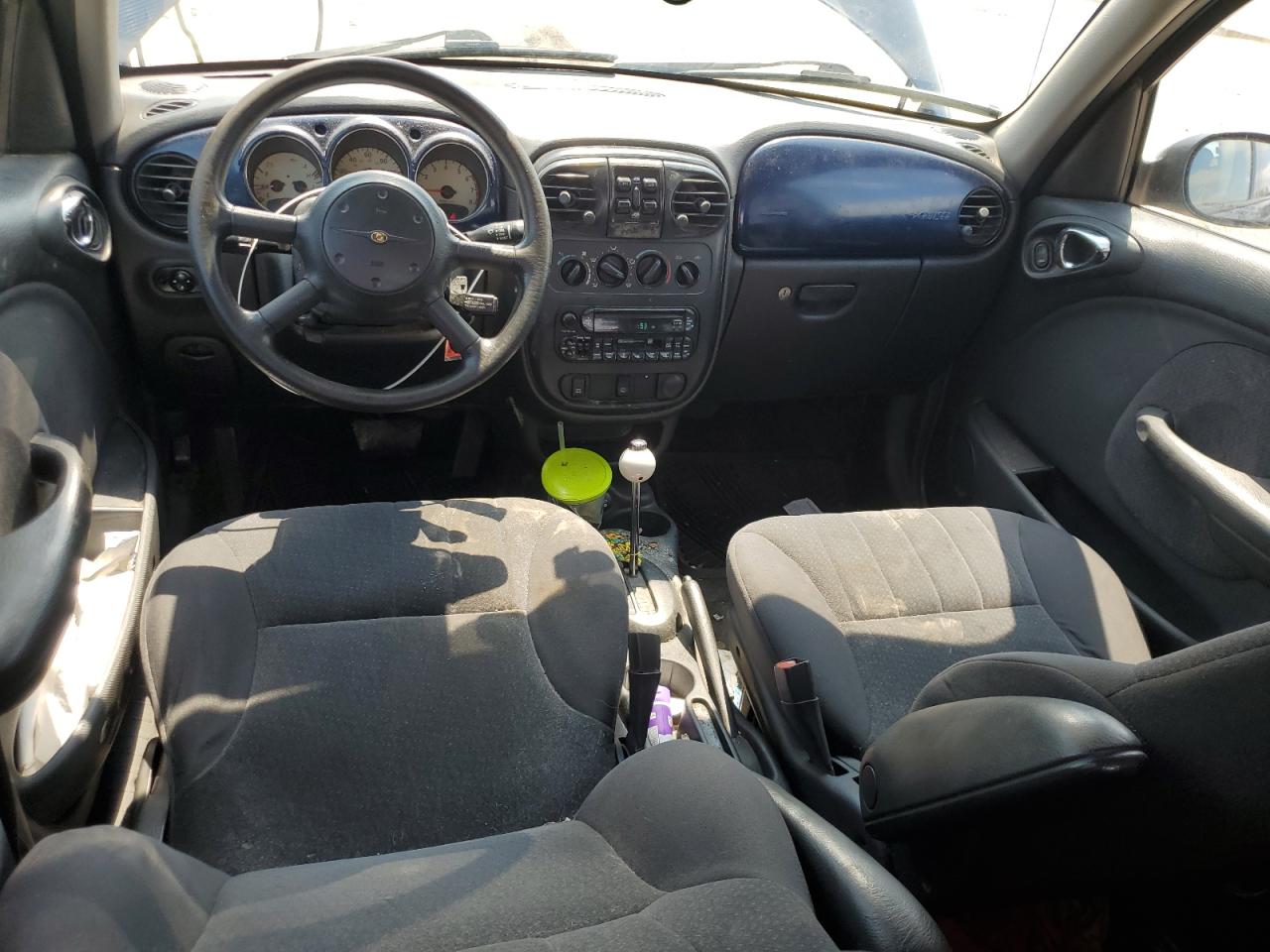 2003 Chrysler Pt Cruiser Classic Blue vin: 3C4FY48B43T633141