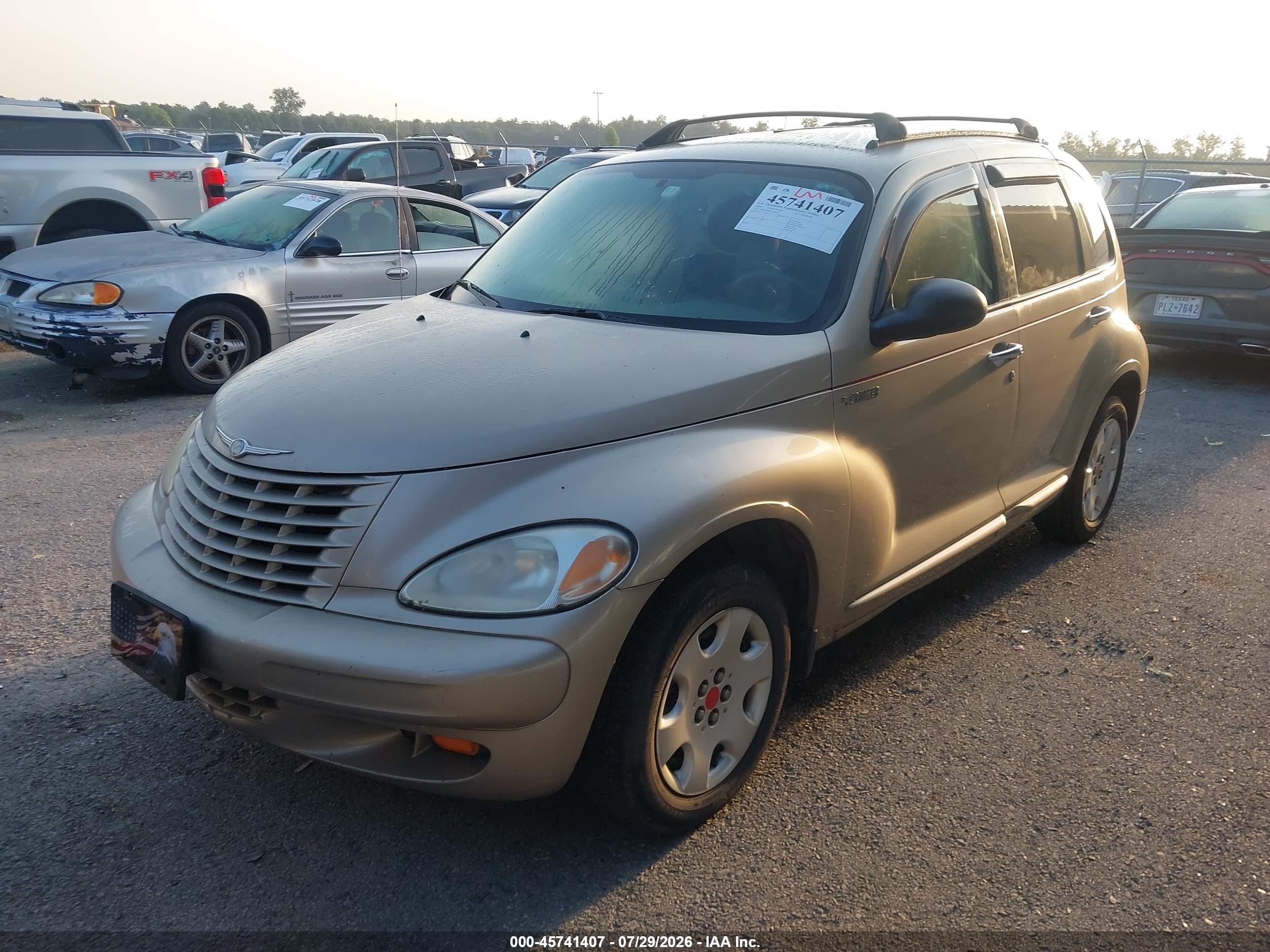 2004 Chrysler Pt Cruiser   Gold vin: 3C4FY48B44T204390