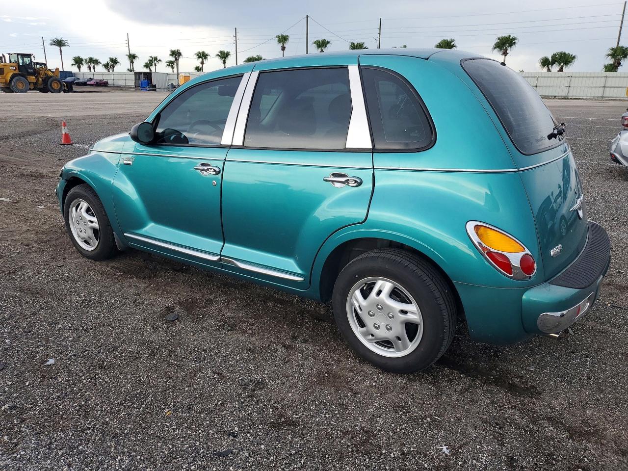 2004 Chrysler Pt Cruiser Turquoise vin: 3C4FY48B44T213204