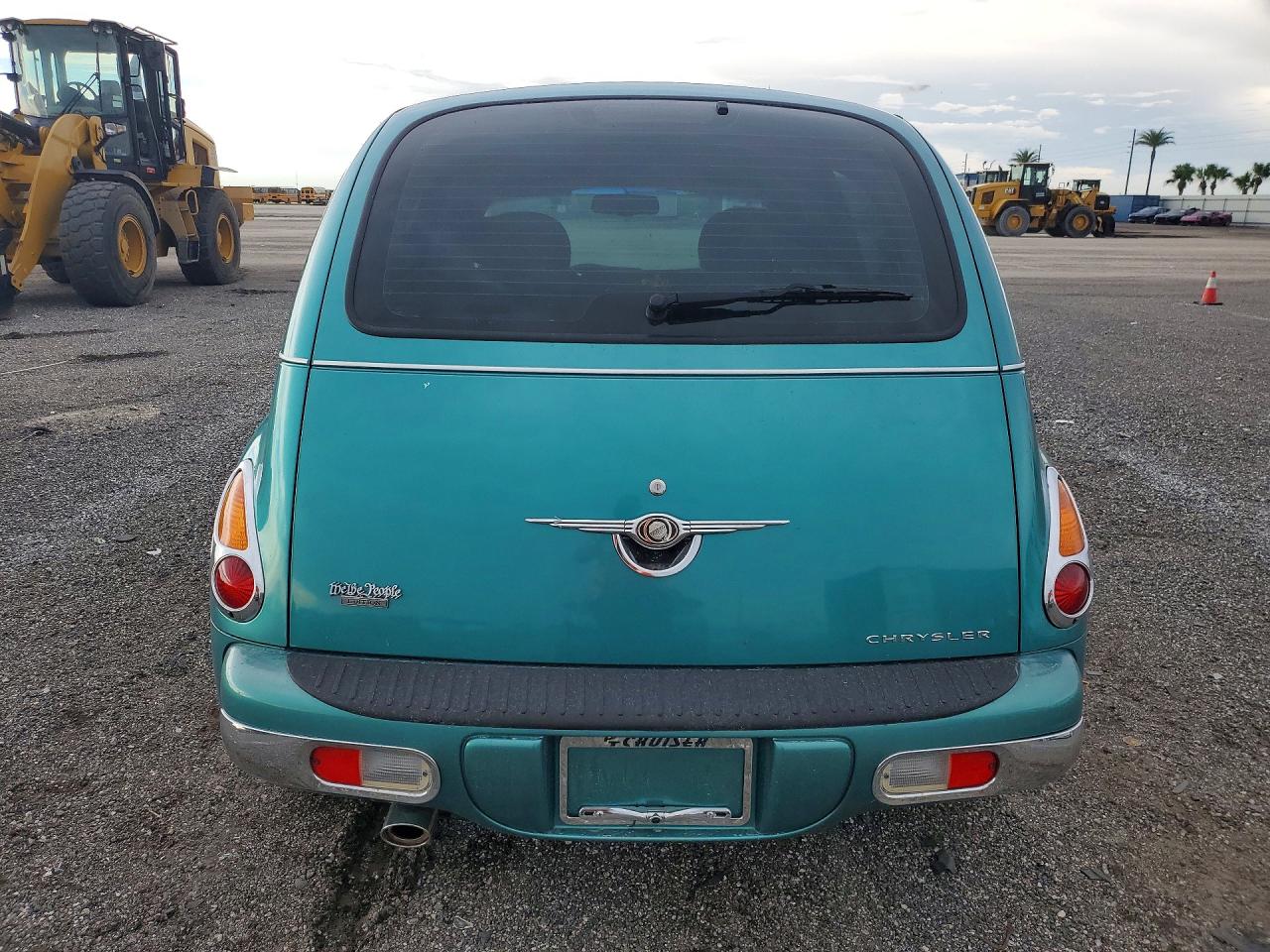 2004 Chrysler Pt Cruiser Turquoise vin: 3C4FY48B44T213204