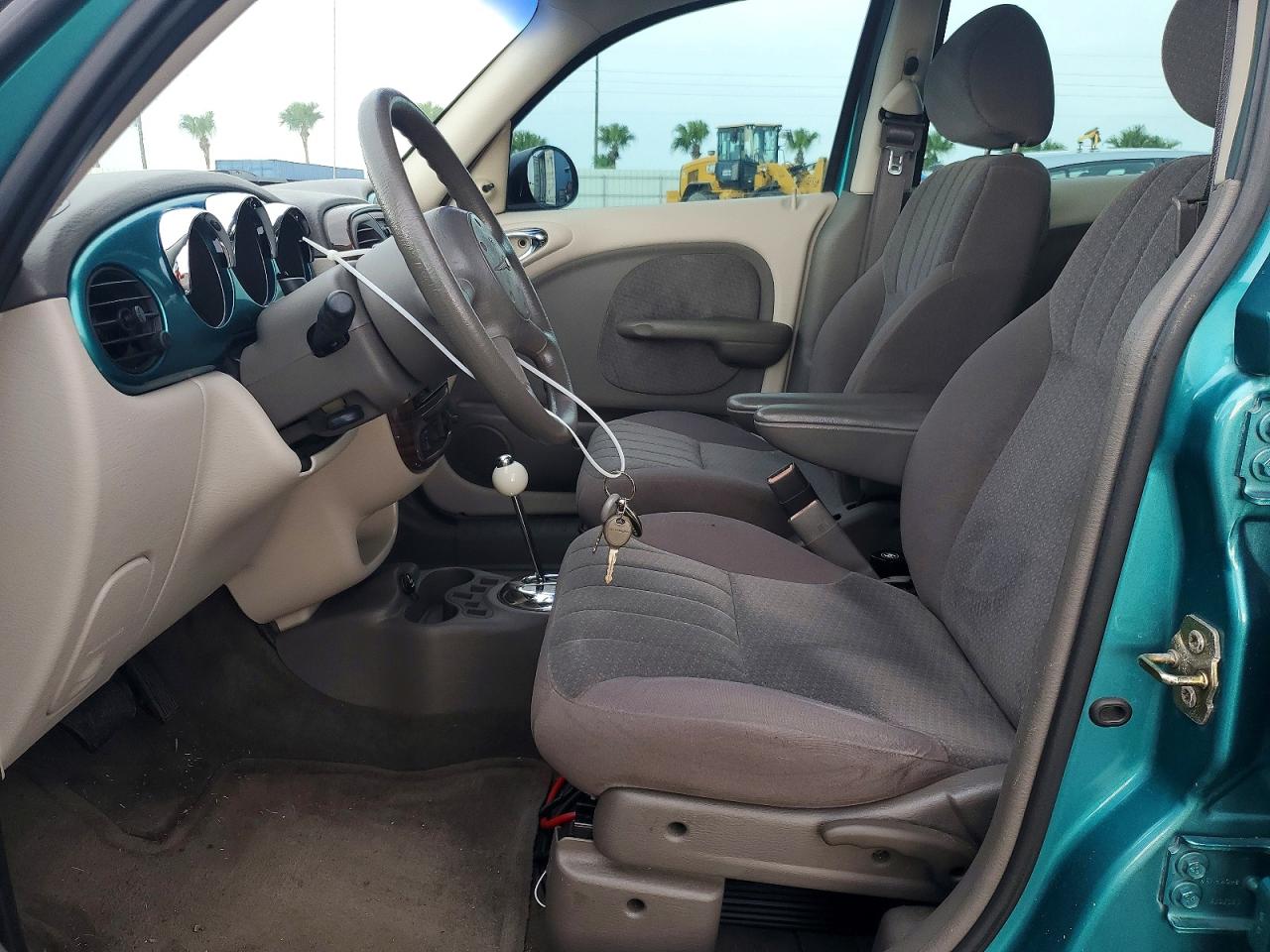 2004 Chrysler Pt Cruiser Turquoise vin: 3C4FY48B44T213204