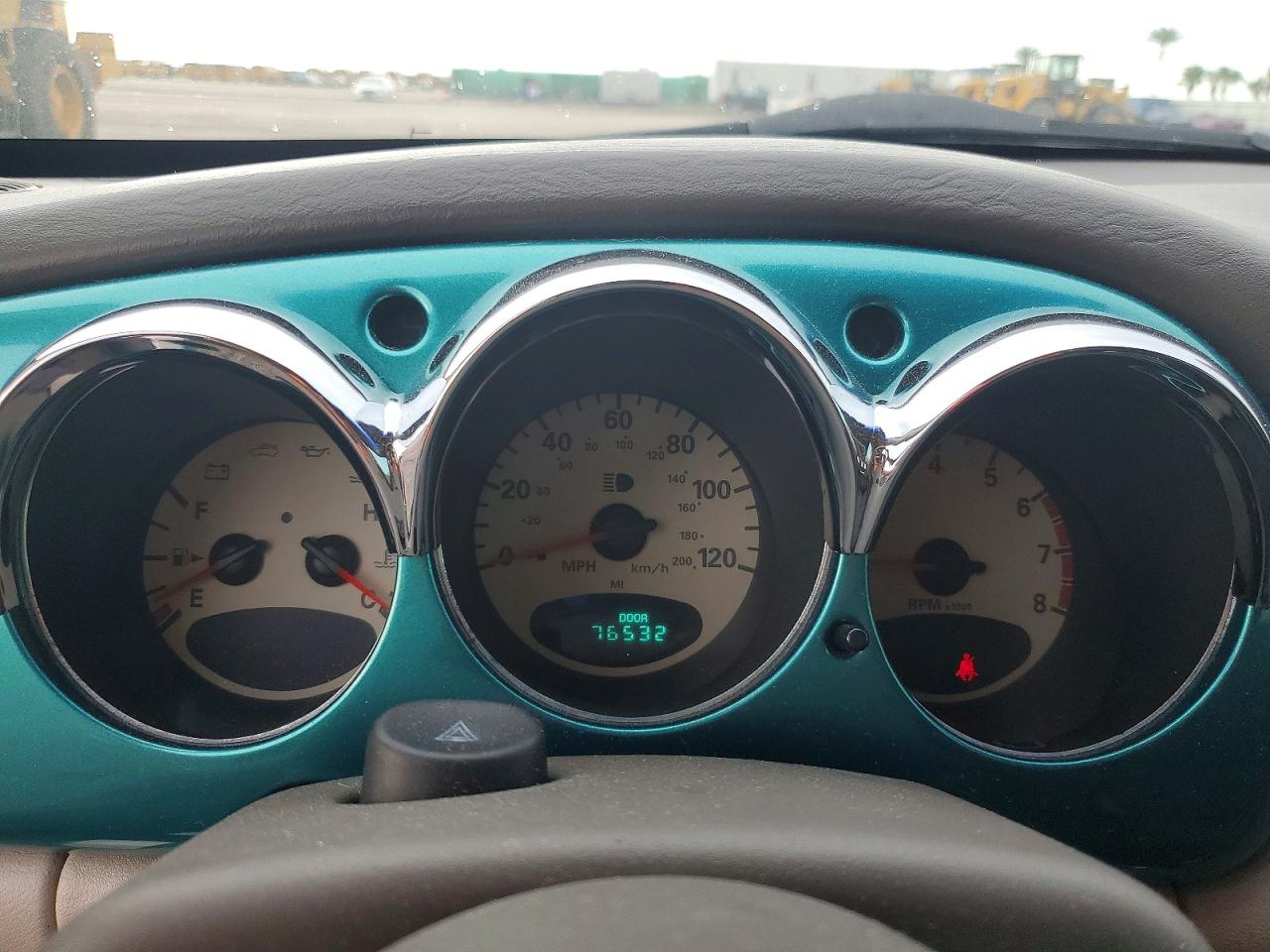 2004 Chrysler Pt Cruiser Turquoise vin: 3C4FY48B44T213204
