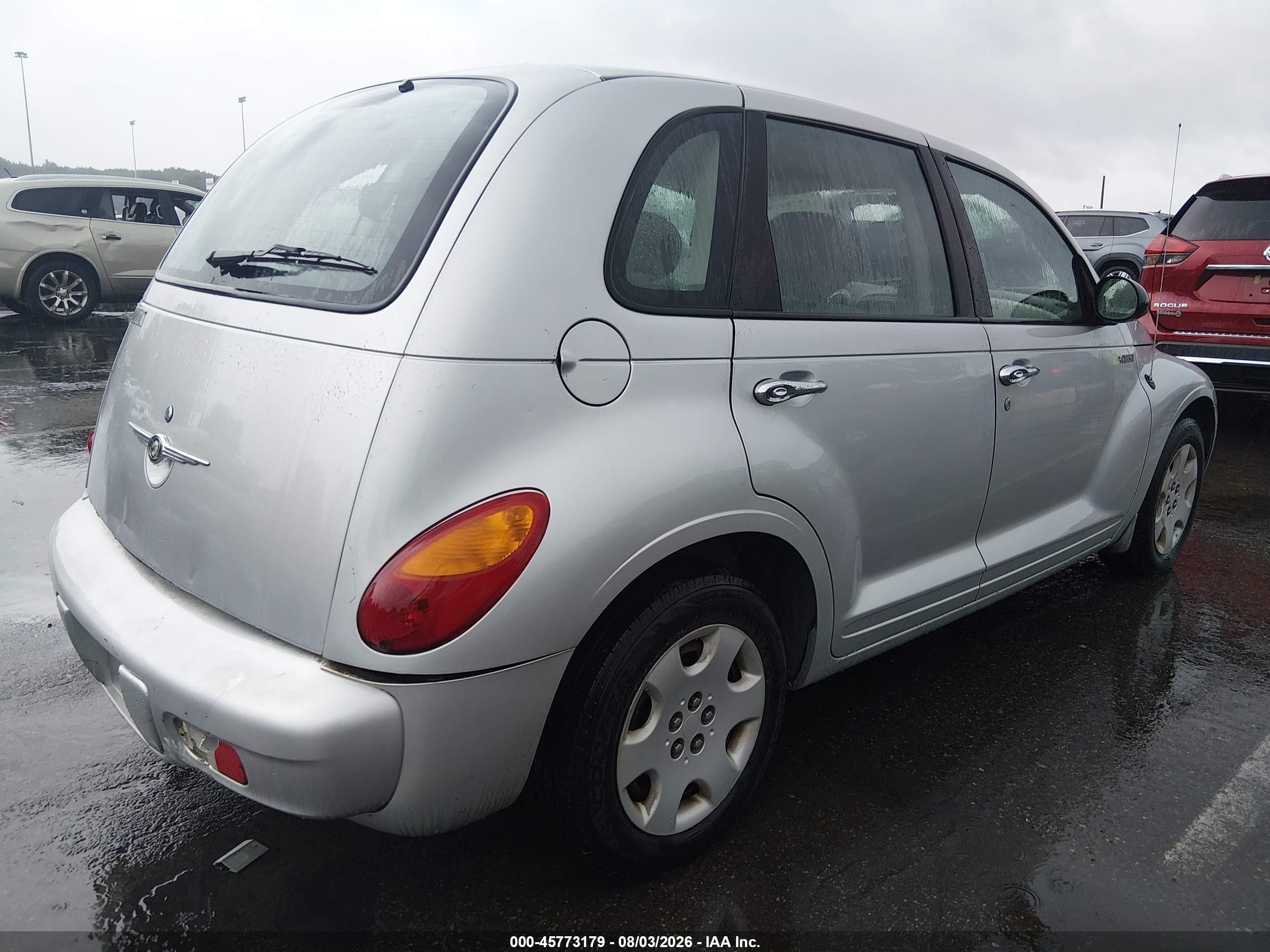 2005 Chrysler Pt Cruiser   Silver vin: 3C4FY48B45T557911