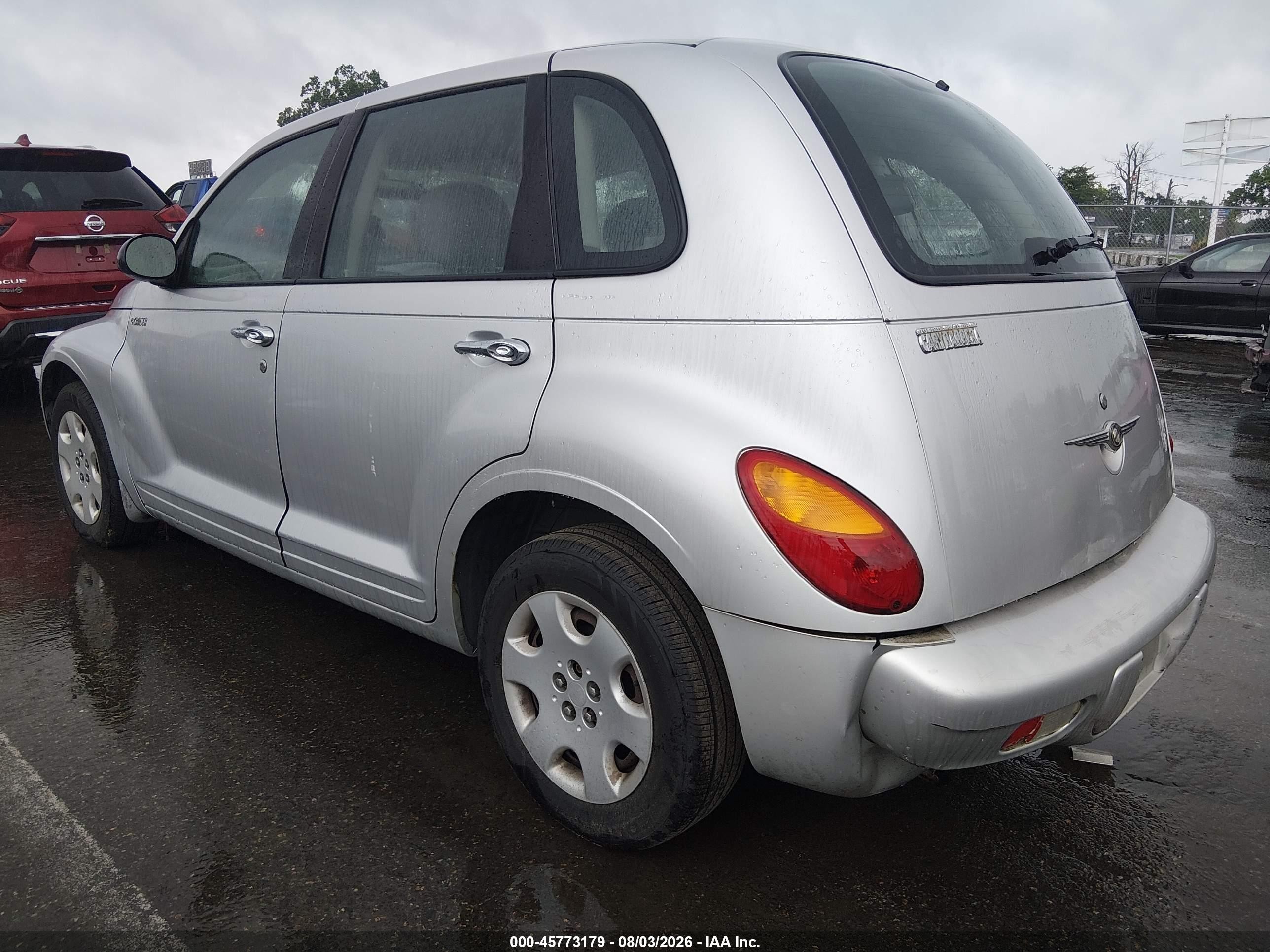 2005 Chrysler Pt Cruiser   Silver vin: 3C4FY48B45T557911