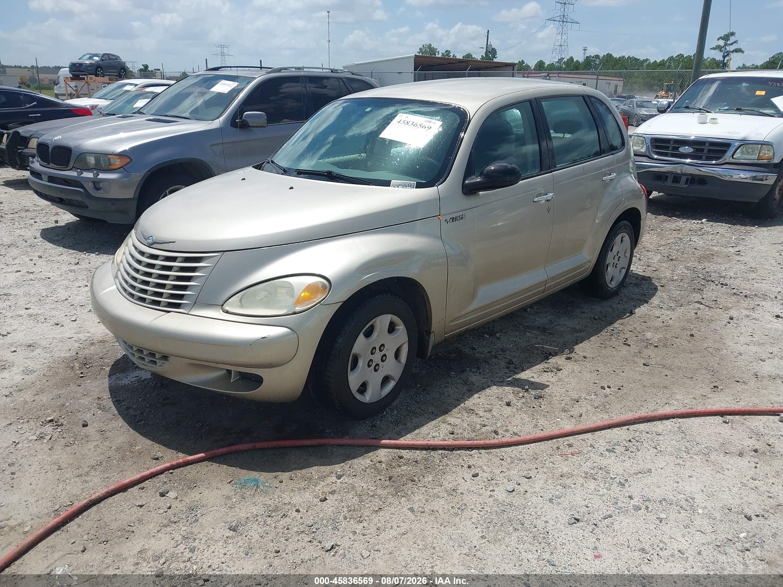 2005 Chrysler Pt Cruiser   Желто-коричневый vin: 3C4FY48B45T559304