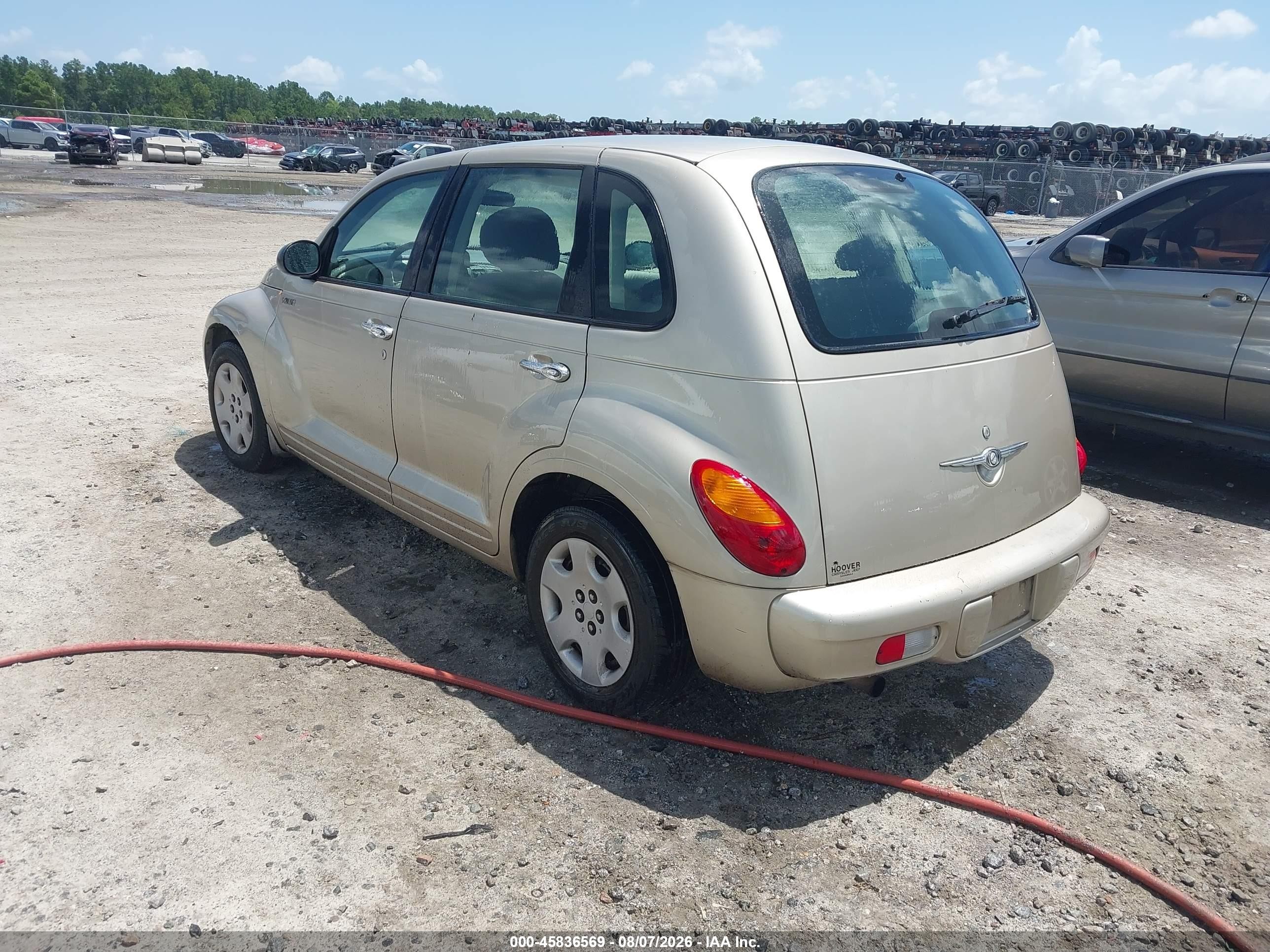 2005 Chrysler Pt Cruiser   Желто-коричневый vin: 3C4FY48B45T559304