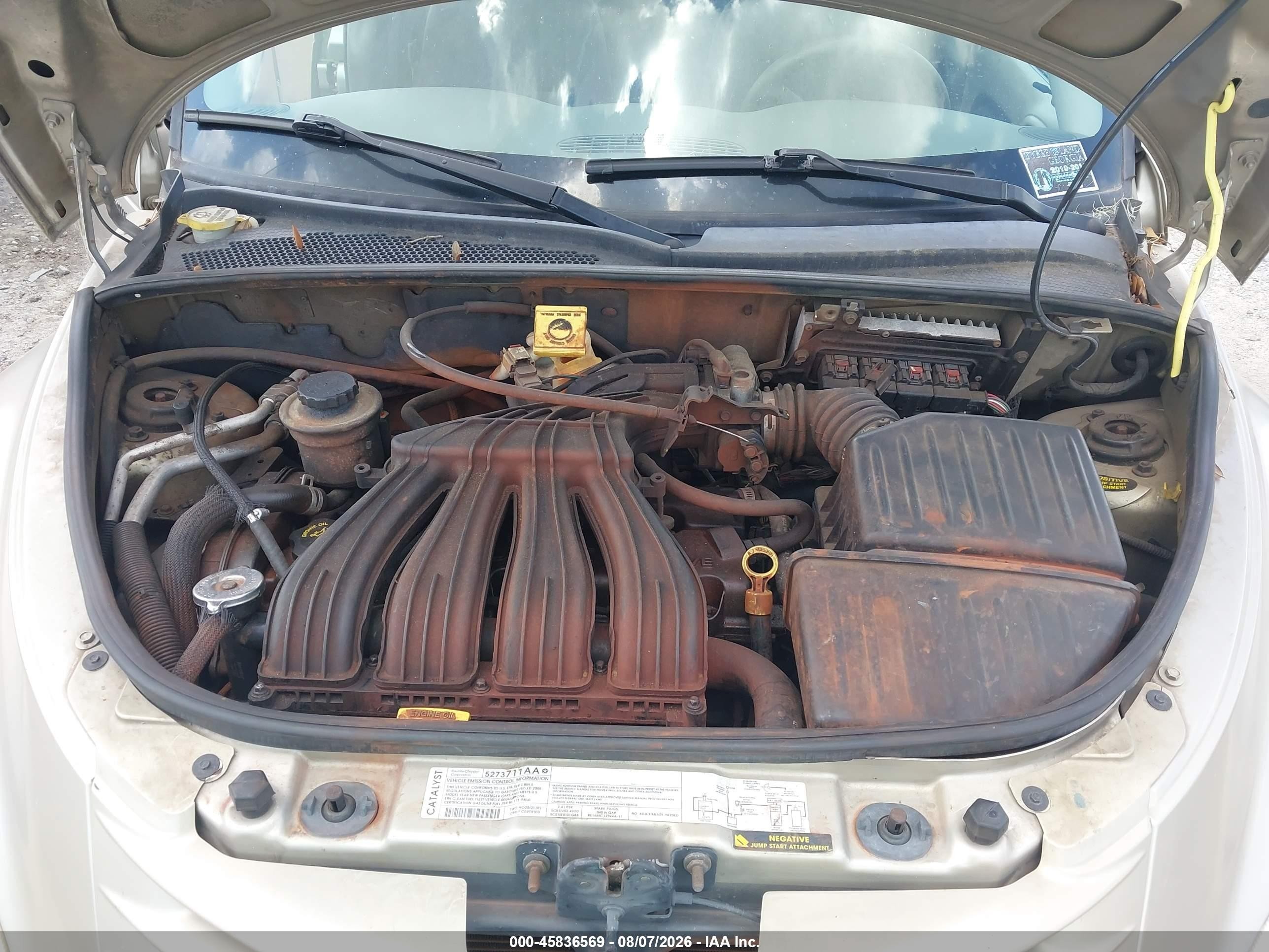 2005 Chrysler Pt Cruiser   Желто-коричневый vin: 3C4FY48B45T559304