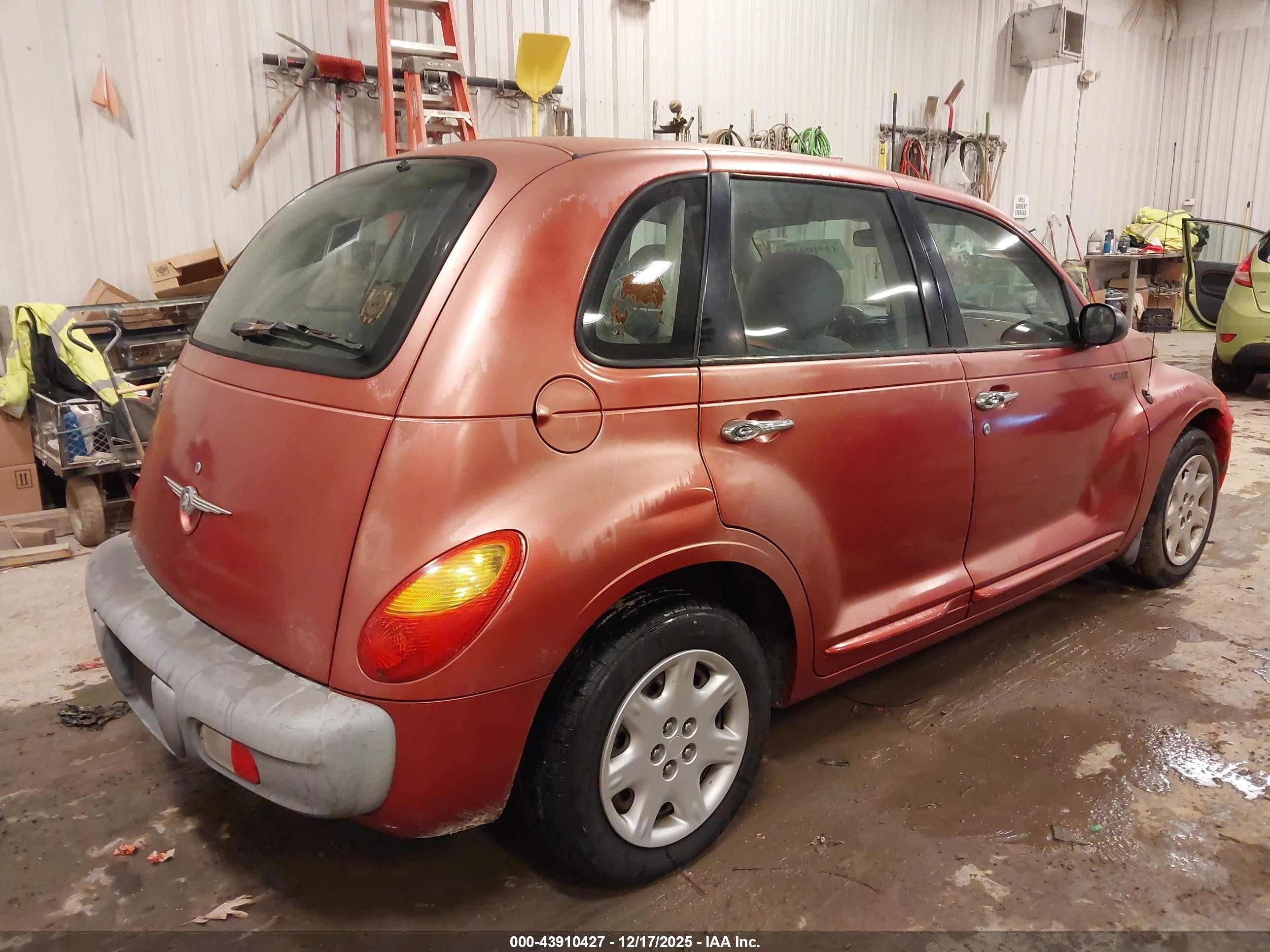 2002 Chrysler Pt Cruiser   Maroon vin: 3C4FY48B52T372262