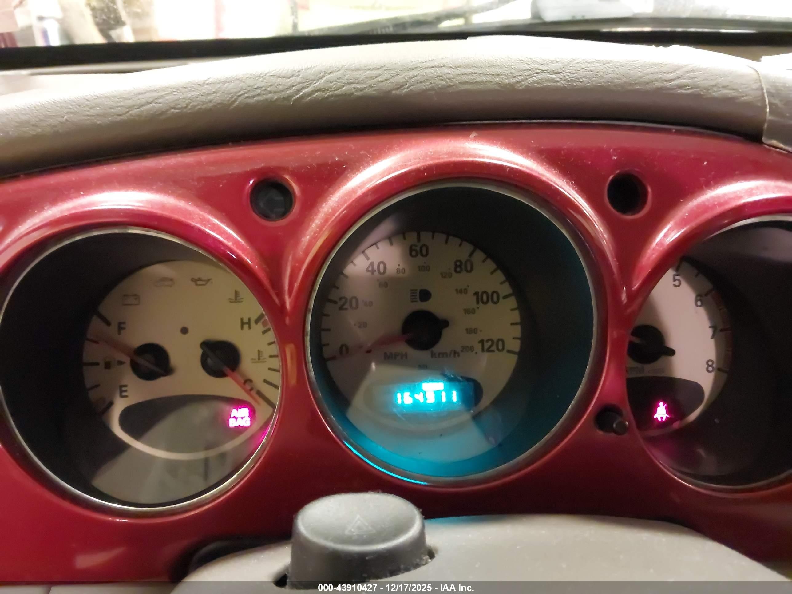 2002 Chrysler Pt Cruiser   Maroon vin: 3C4FY48B52T372262
