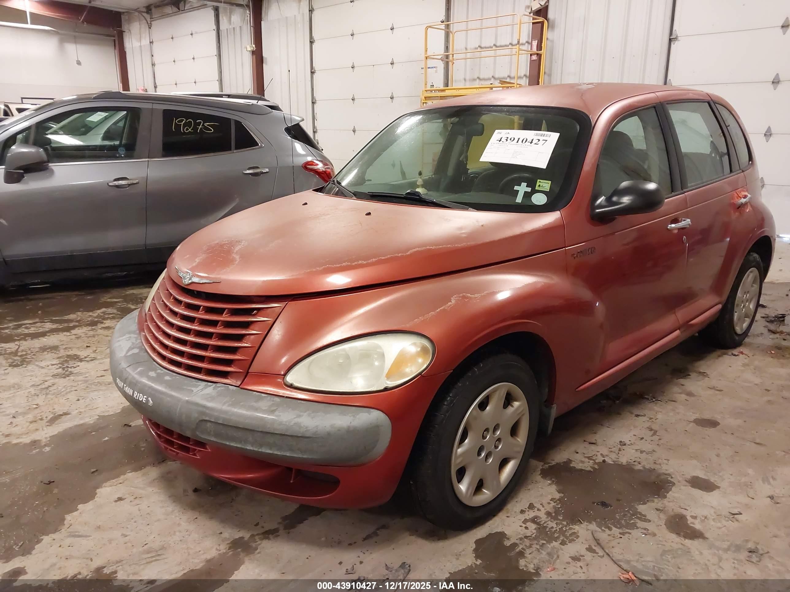2002 Chrysler Pt Cruiser   Maroon vin: 3C4FY48B52T372262