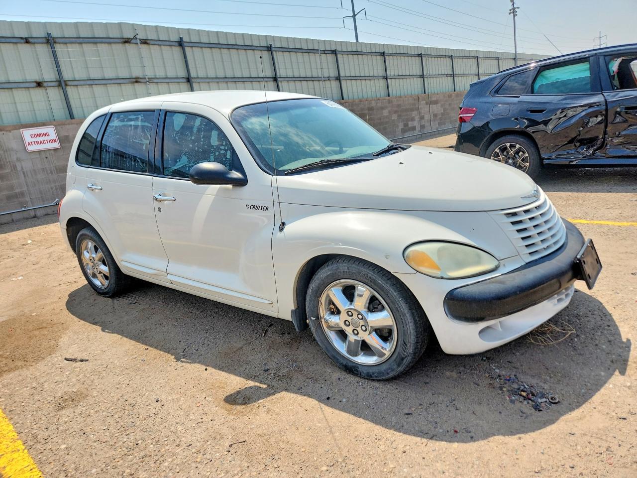 2003 Chrysler Pt Cruiser Classic White vin: 3C4FY48B53T610161