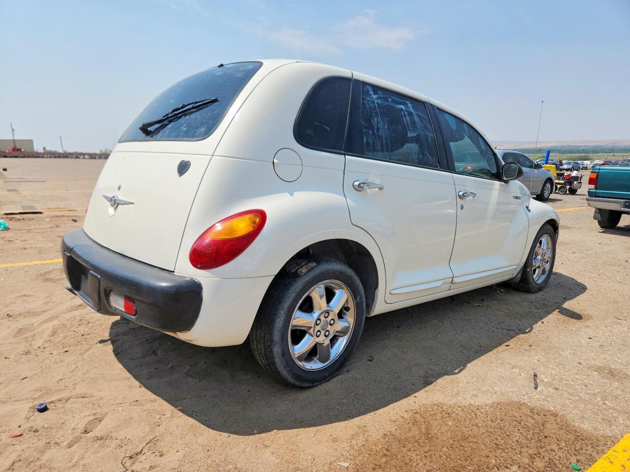 2003 Chrysler Pt Cruiser Classic White vin: 3C4FY48B53T610161