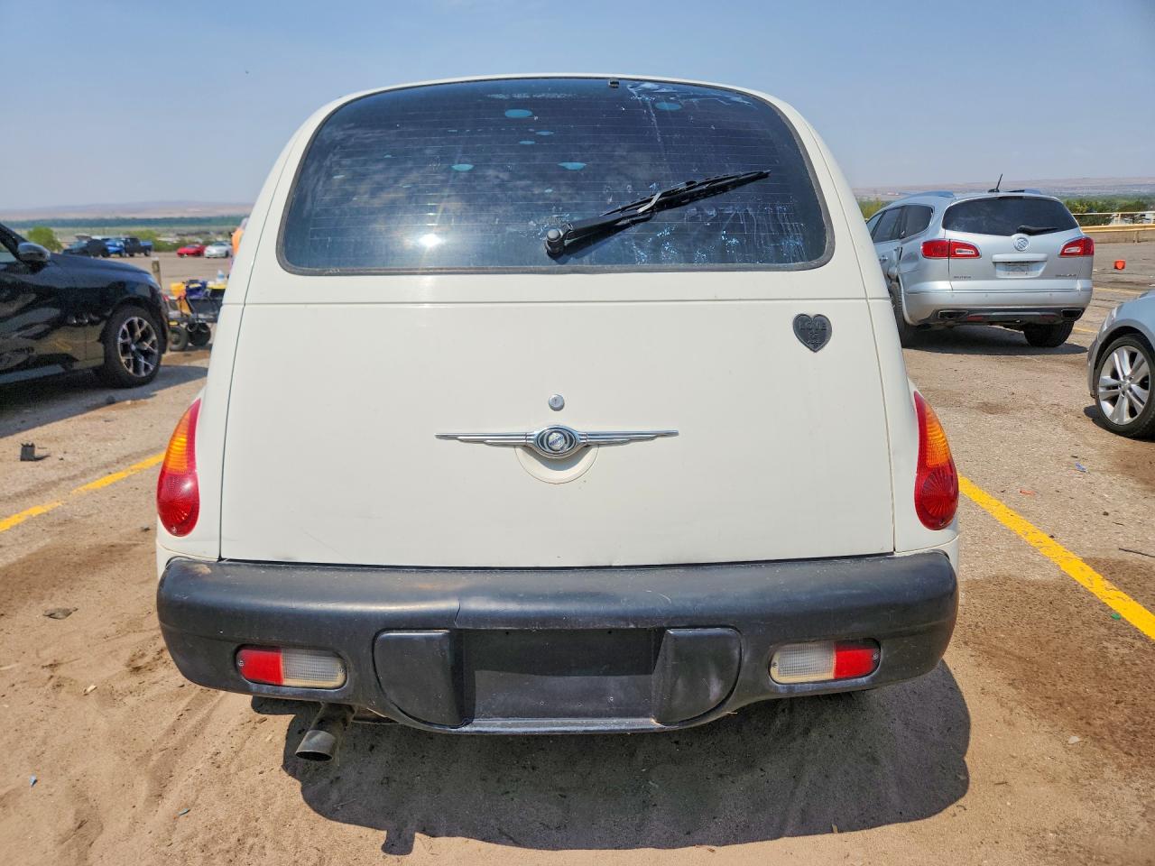 2003 Chrysler Pt Cruiser Classic White vin: 3C4FY48B53T610161