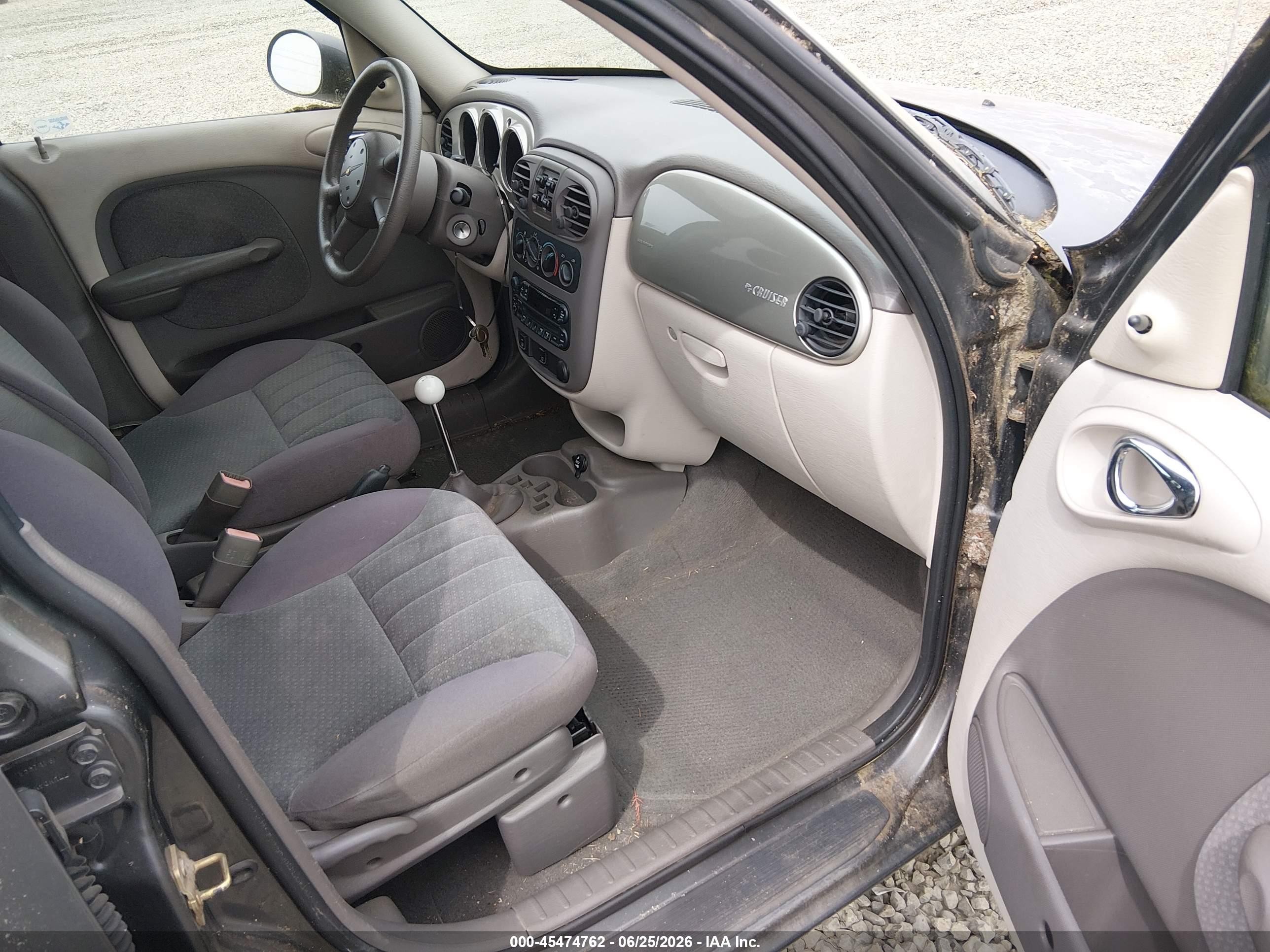 2004 Chrysler Pt Cruiser   Gray vin: 3C4FY48B54T315269