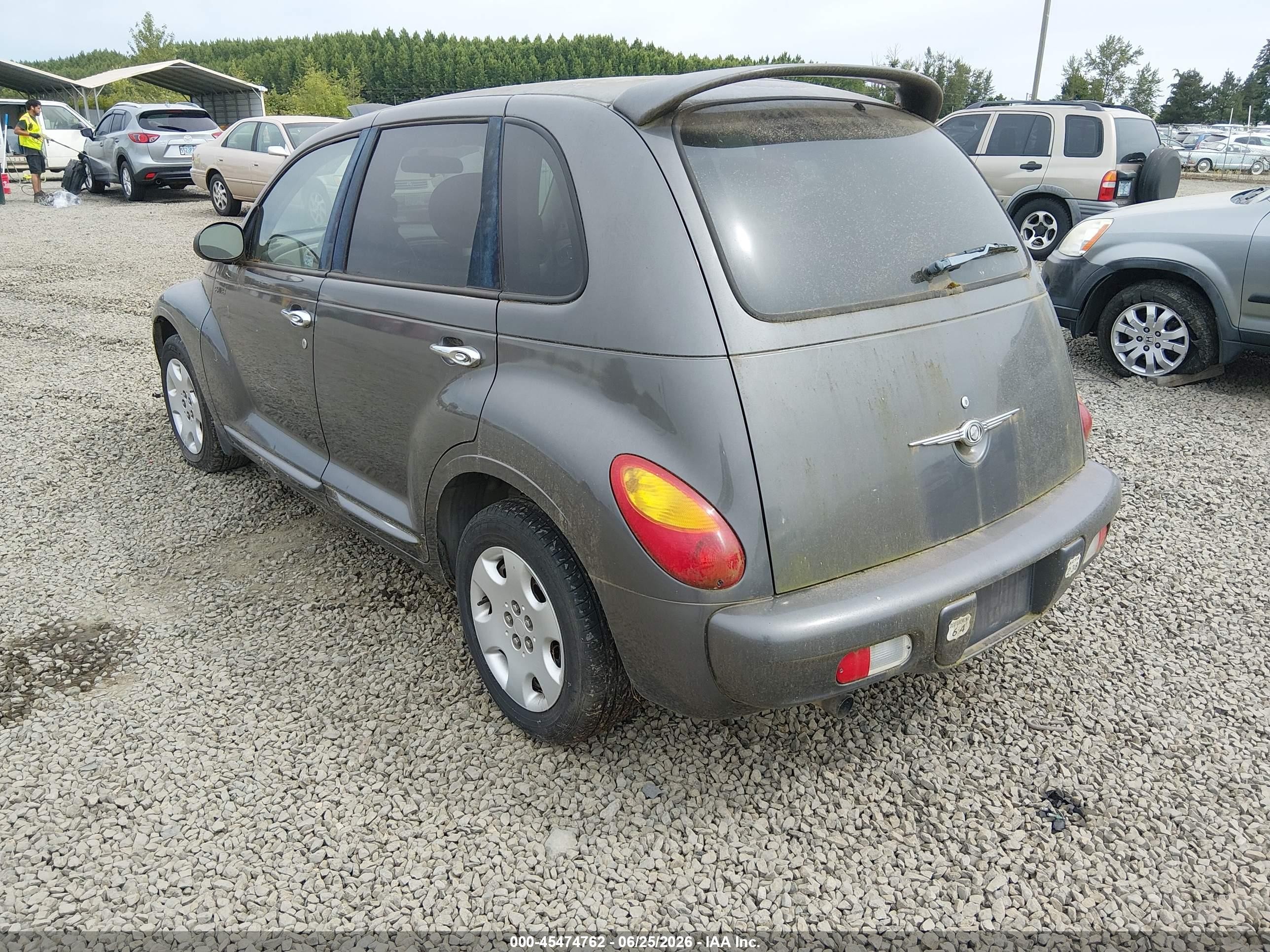 2004 Chrysler Pt Cruiser   Gray vin: 3C4FY48B54T315269