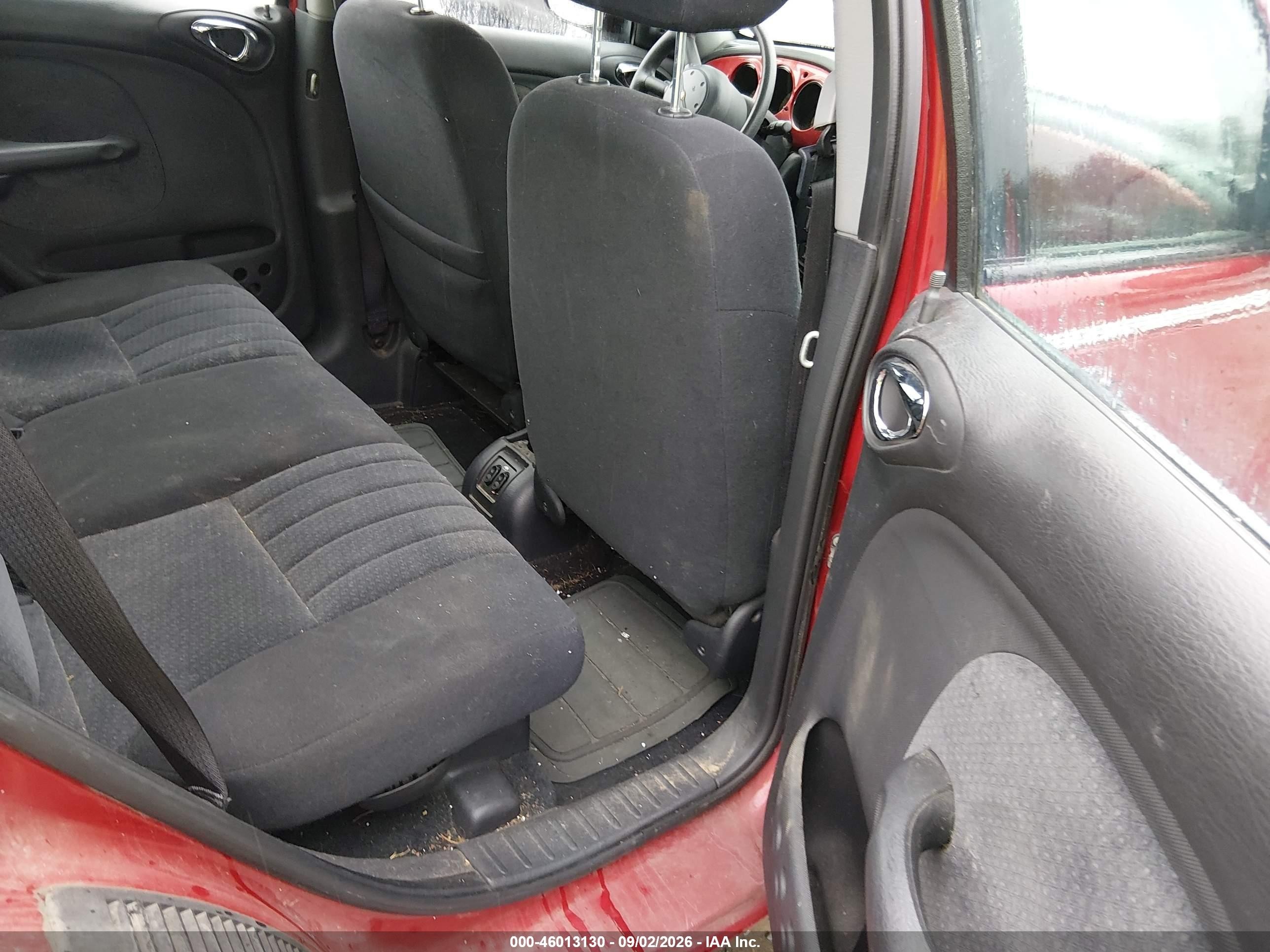 2005 Chrysler Pt Cruiser Burgundy vin: 3C4FY48B55T610678