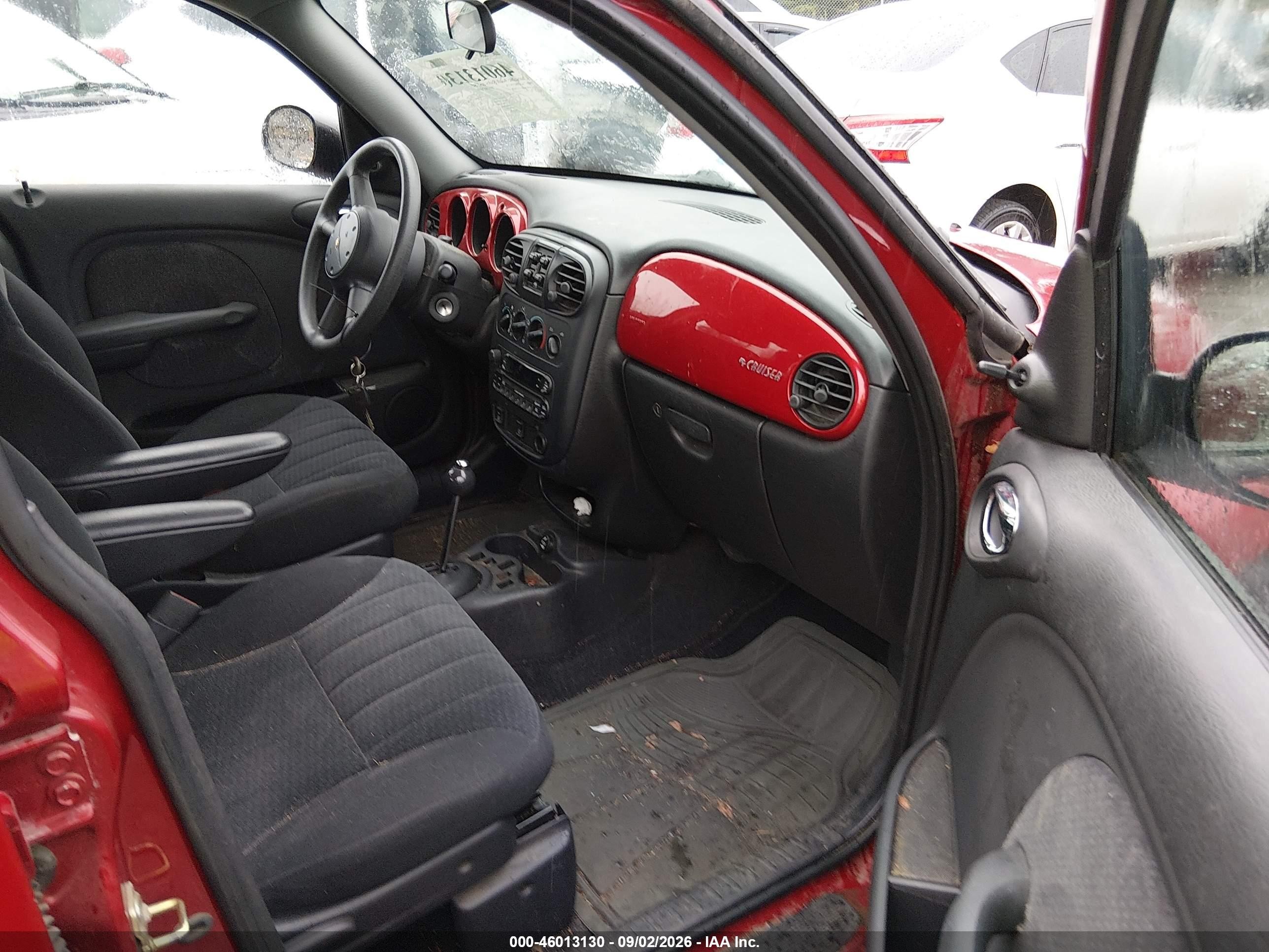 2005 Chrysler Pt Cruiser Burgundy vin: 3C4FY48B55T610678