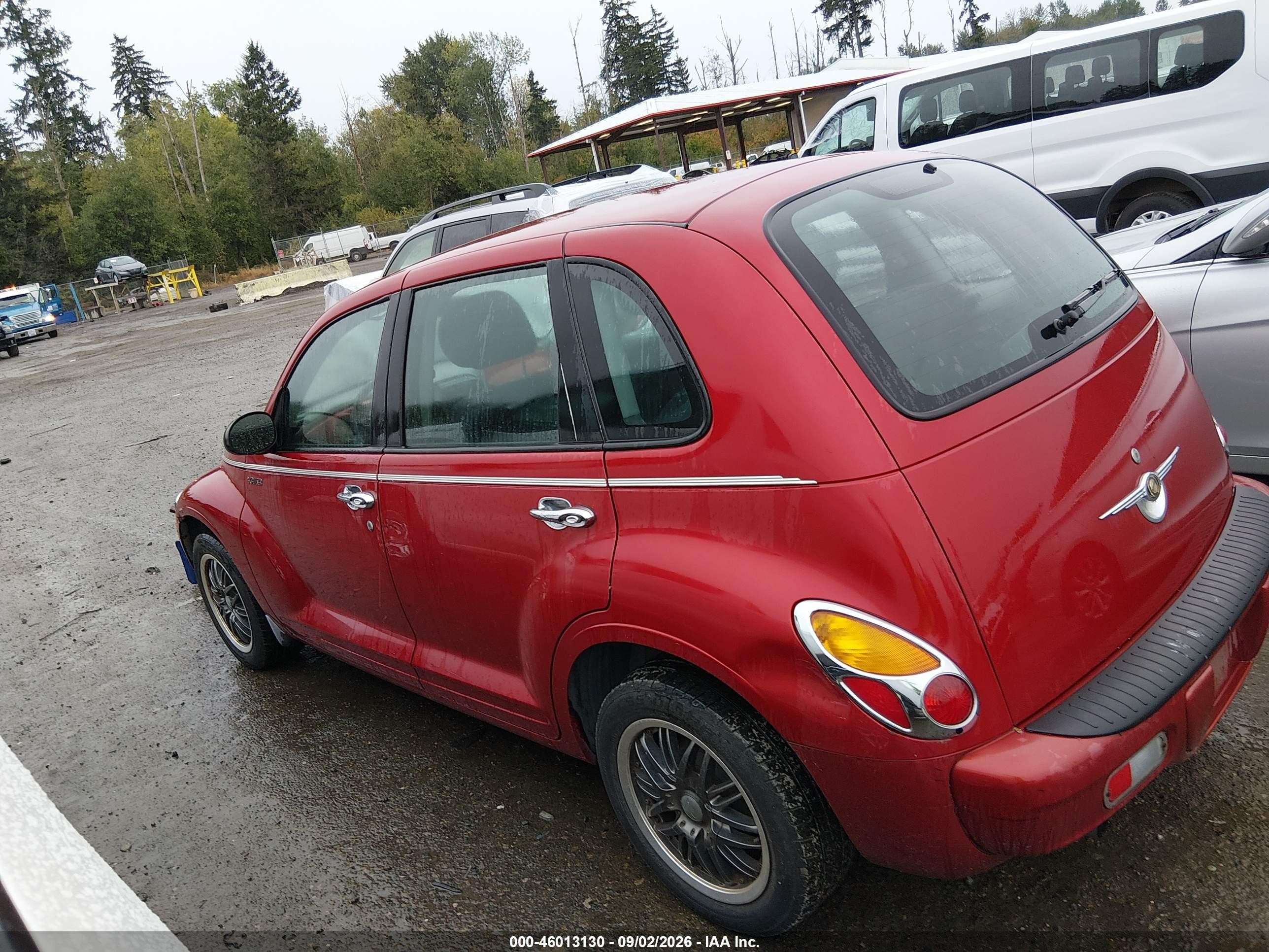 2005 Chrysler Pt Cruiser Burgundy vin: 3C4FY48B55T610678
