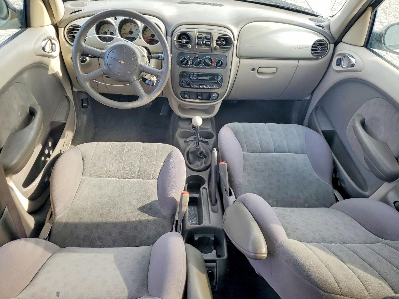 2002 Chrysler Pt Cruiser Classic Silver vin: 3C4FY48B62T311244