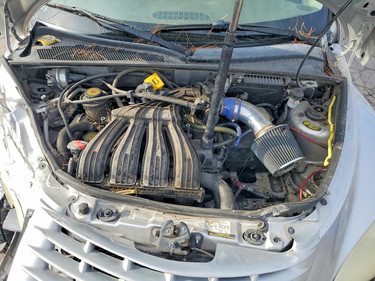 2002 Chrysler Pt Cruiser Classic Silver vin: 3C4FY48B62T311244