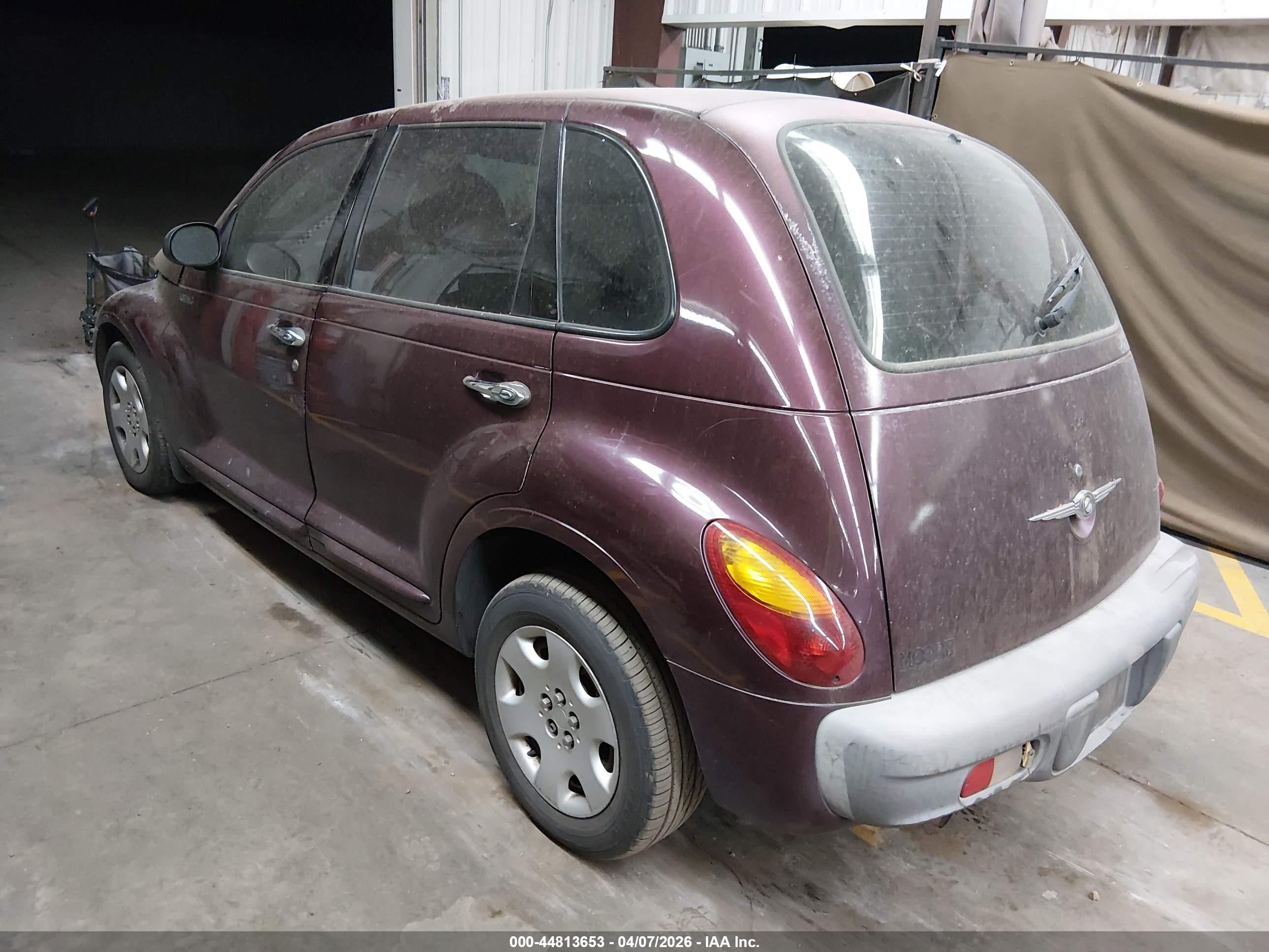 2003 Chrysler Pt Cruiser   Burgundy vin: 3C4FY48B63T531422