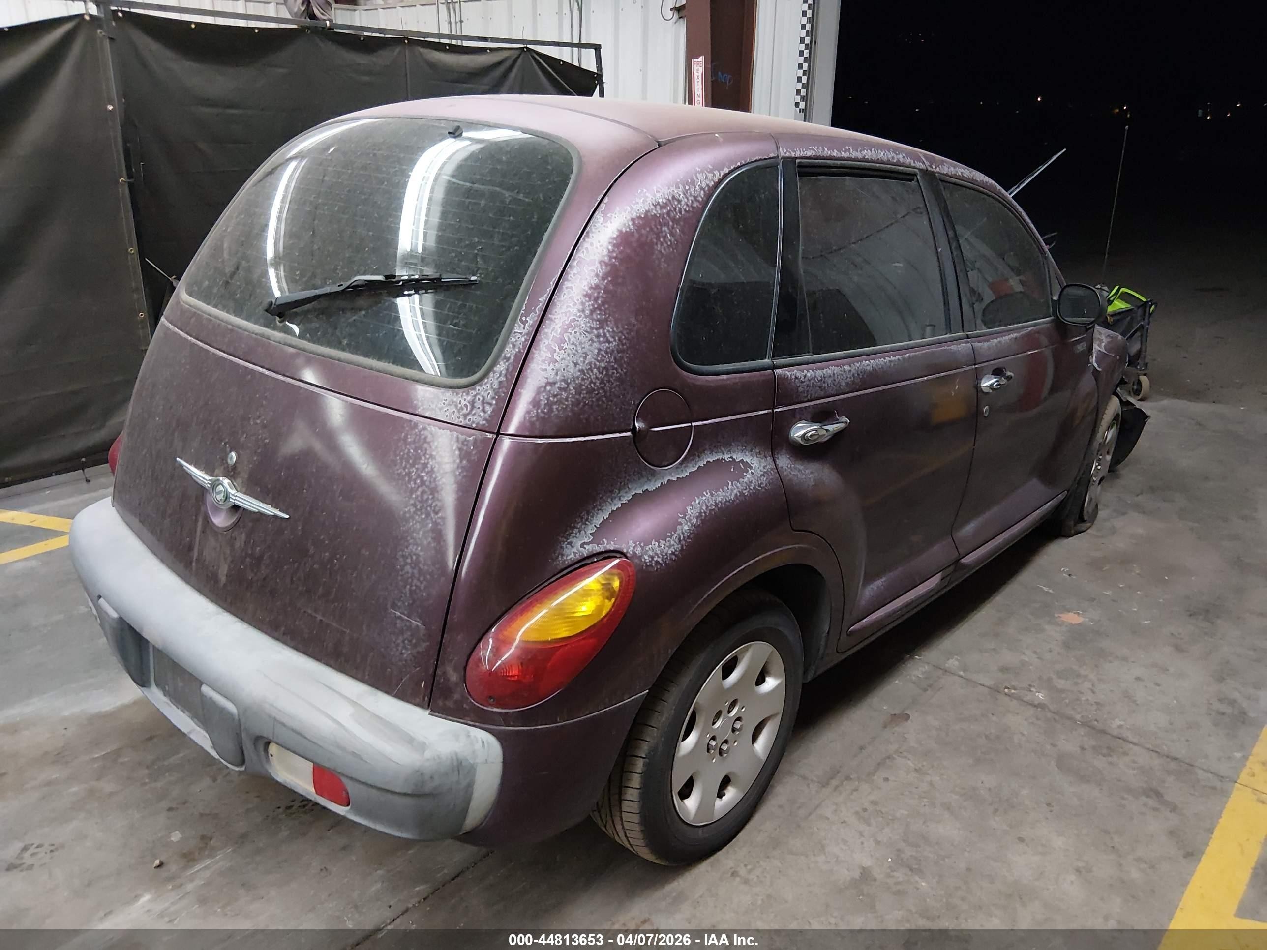 2003 Chrysler Pt Cruiser   Burgundy vin: 3C4FY48B63T531422