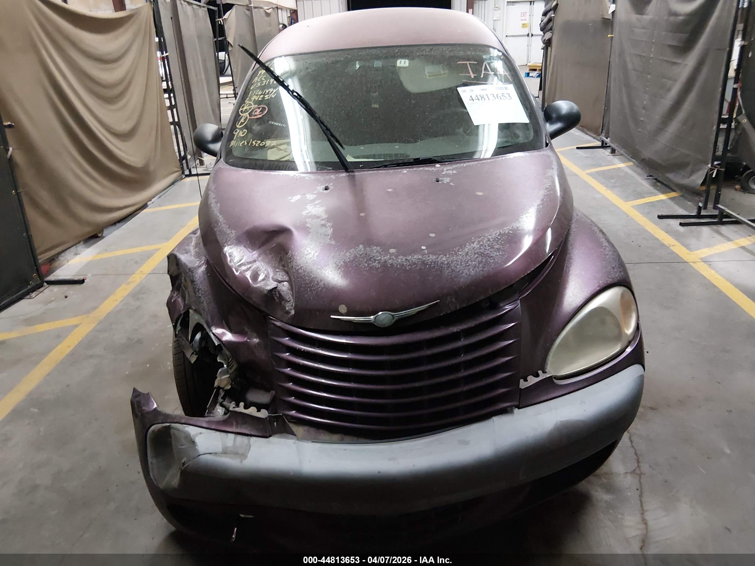 2003 Chrysler Pt Cruiser   Burgundy vin: 3C4FY48B63T531422