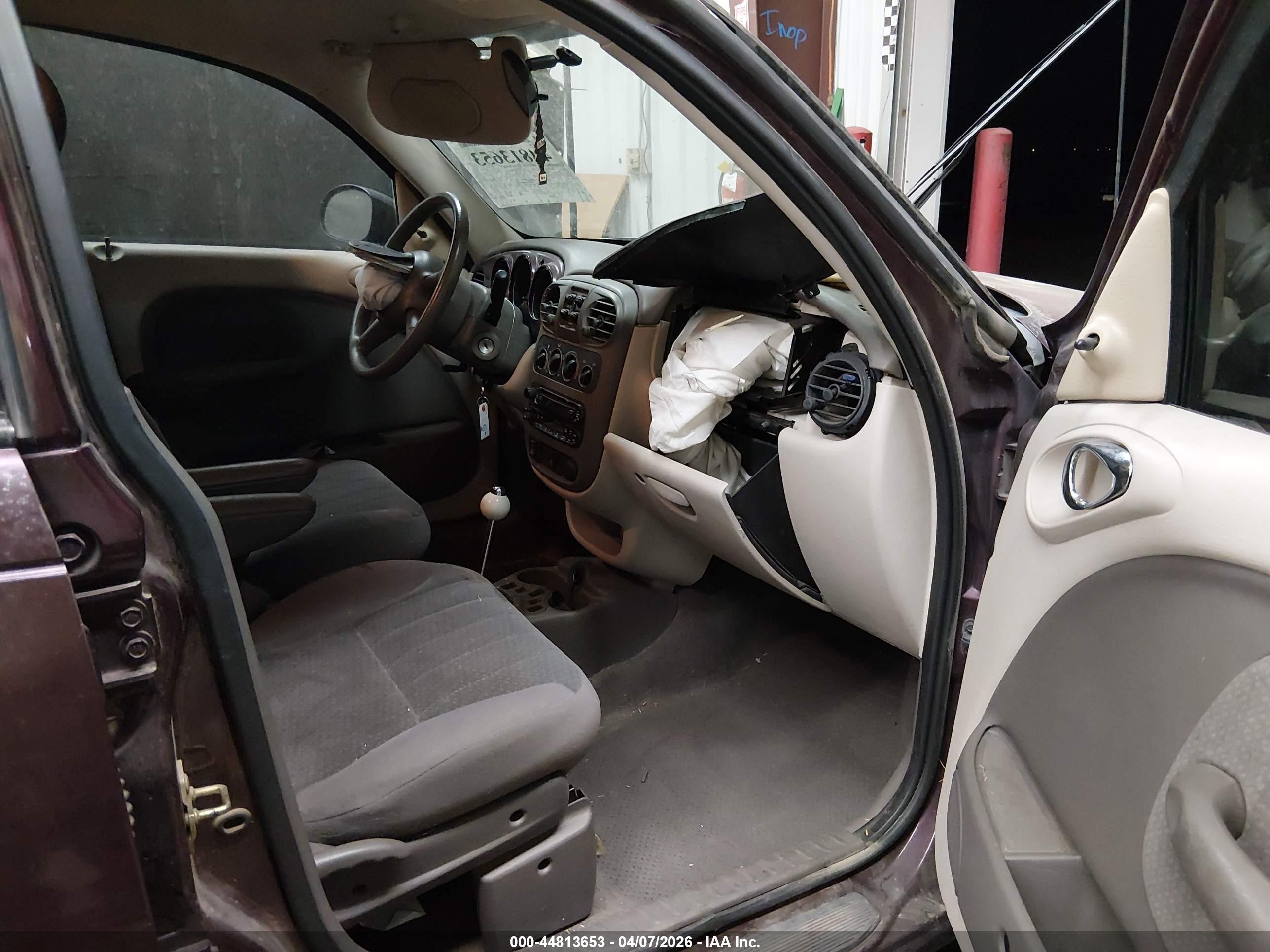 2003 Chrysler Pt Cruiser   Burgundy vin: 3C4FY48B63T531422