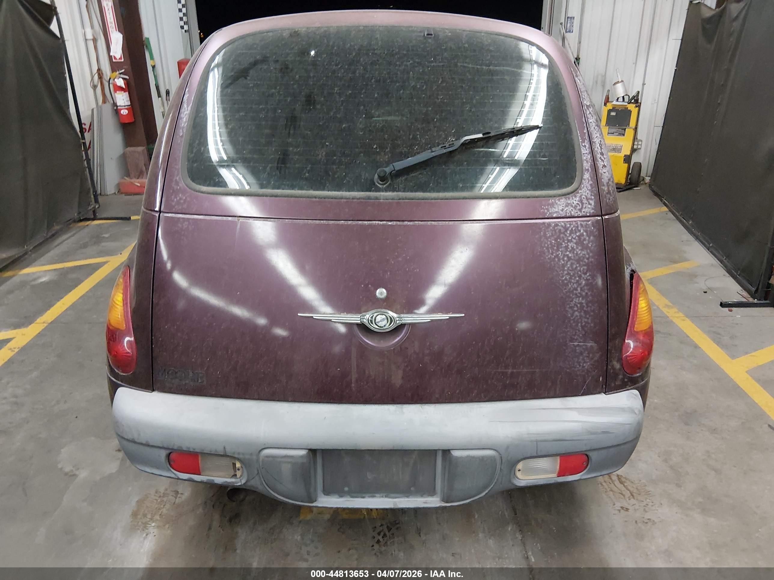 2003 Chrysler Pt Cruiser   Burgundy vin: 3C4FY48B63T531422