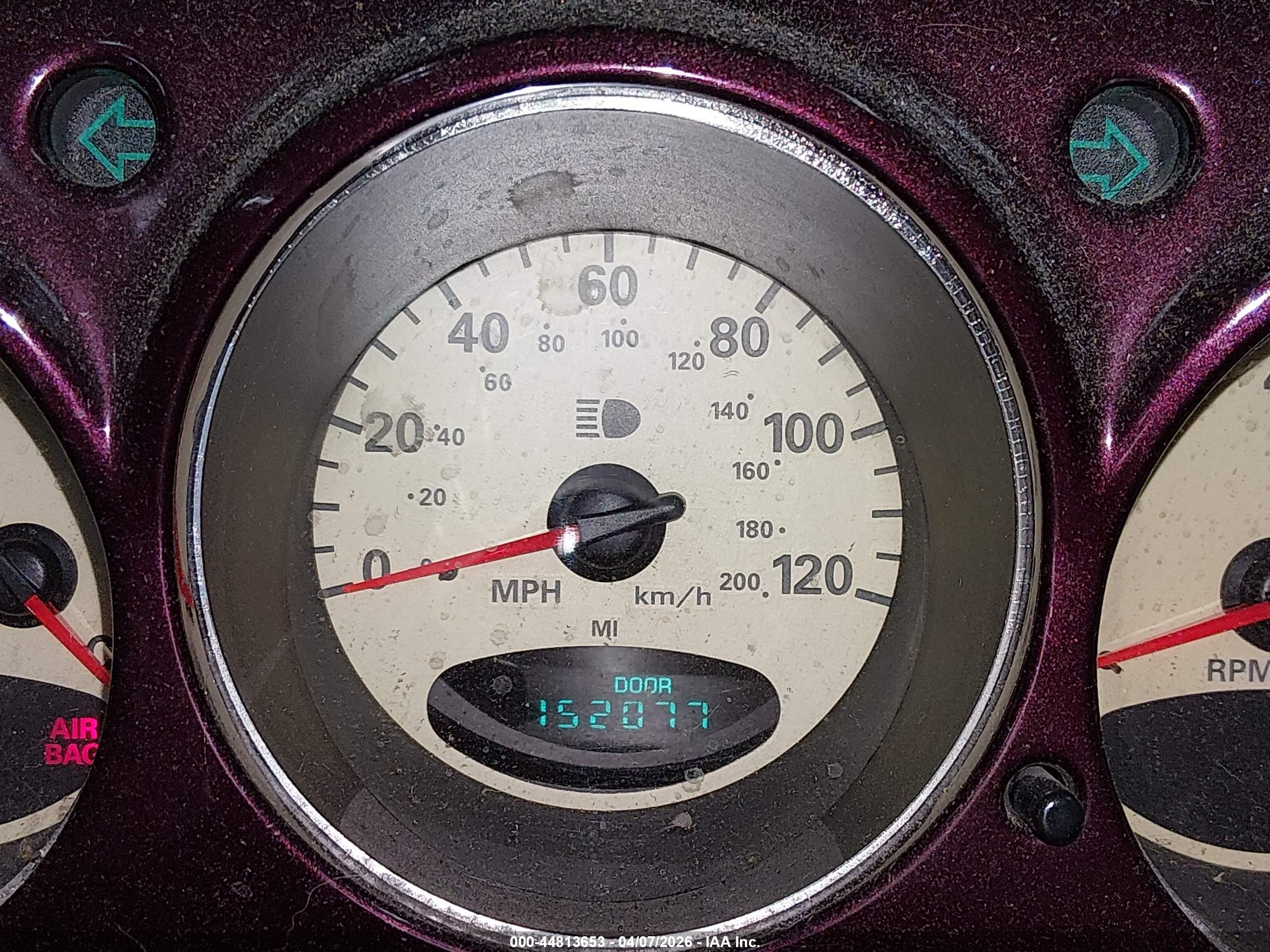 2003 Chrysler Pt Cruiser   Burgundy vin: 3C4FY48B63T531422
