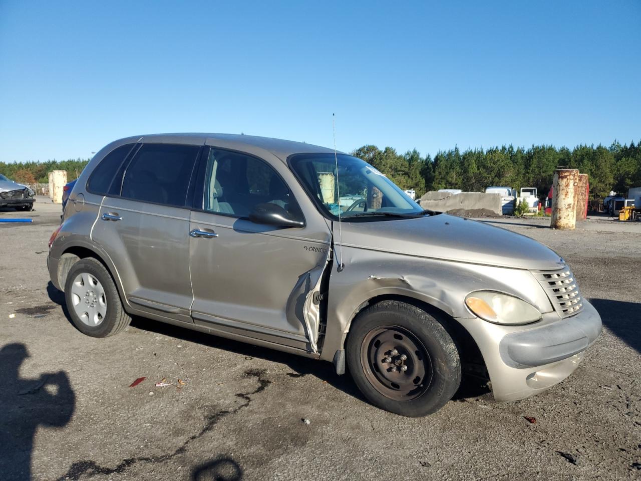 2003 Chrysler Pt Cruiser Classic Gold vin: 3C4FY48B63T627681