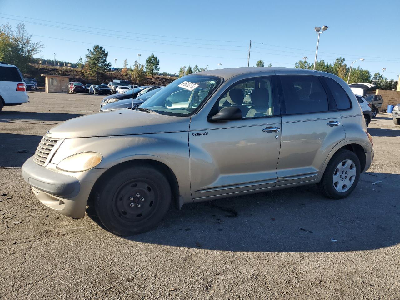2003 Chrysler Pt Cruiser Classic Золотой vin: 3C4FY48B63T627681
