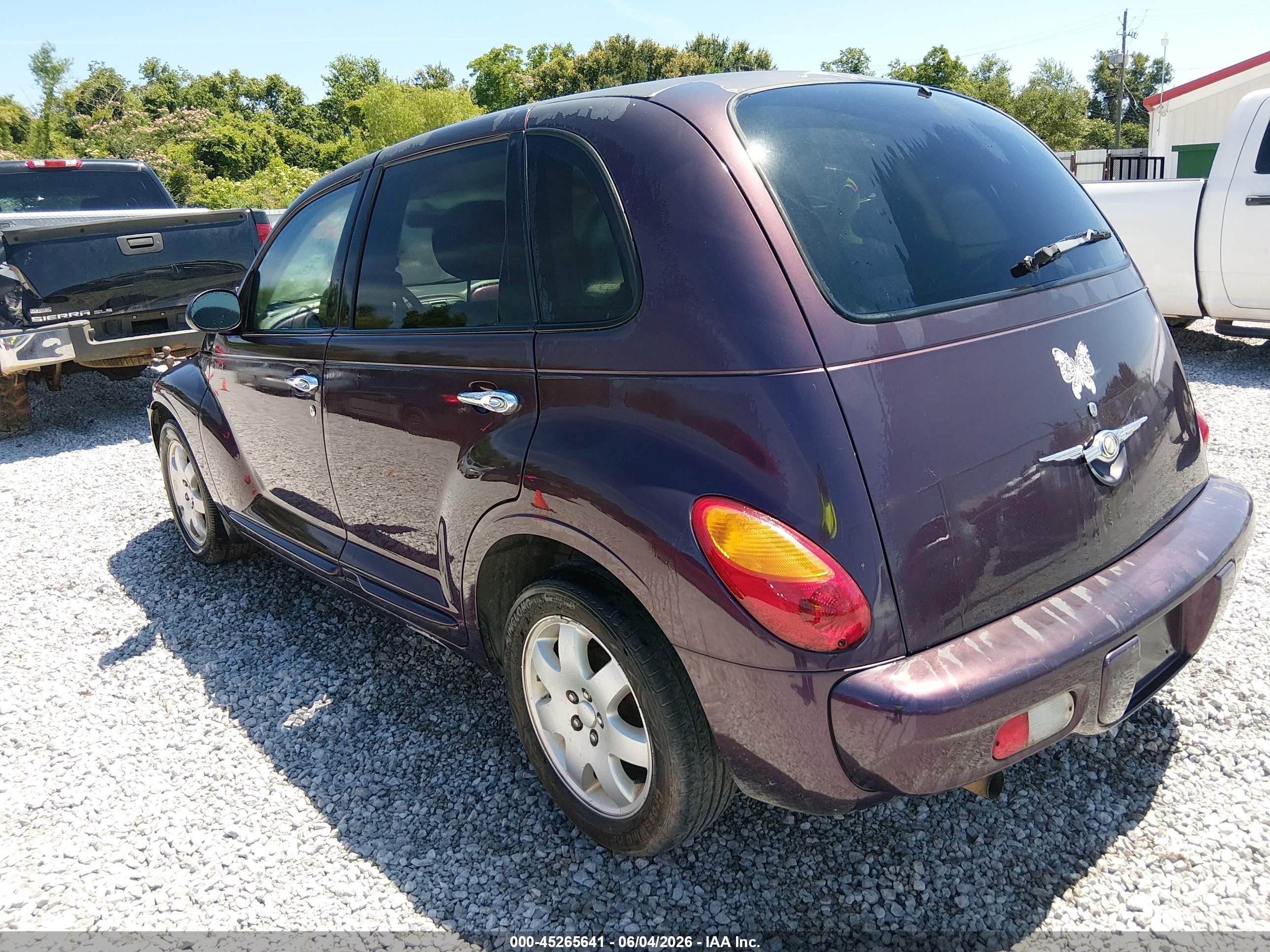 2004 Chrysler Pt Cruiser   Purple vin: 3C4FY48B64T349950