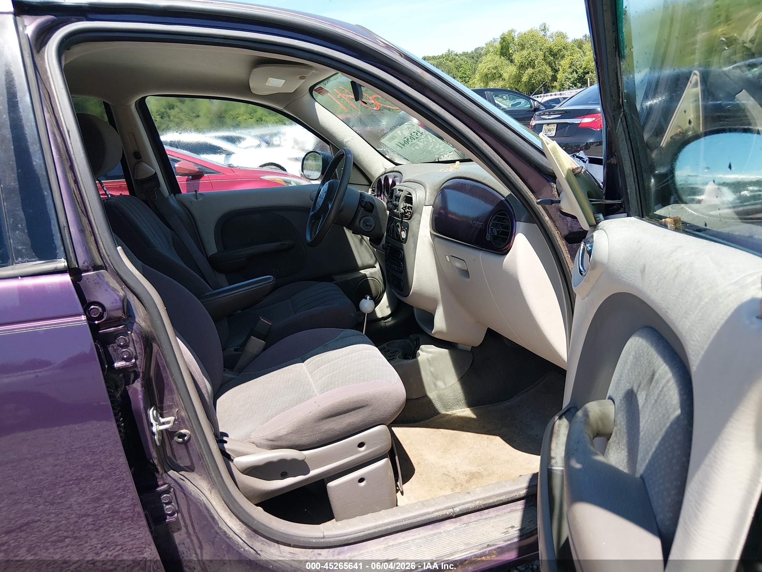 2004 Chrysler Pt Cruiser   Purple vin: 3C4FY48B64T349950