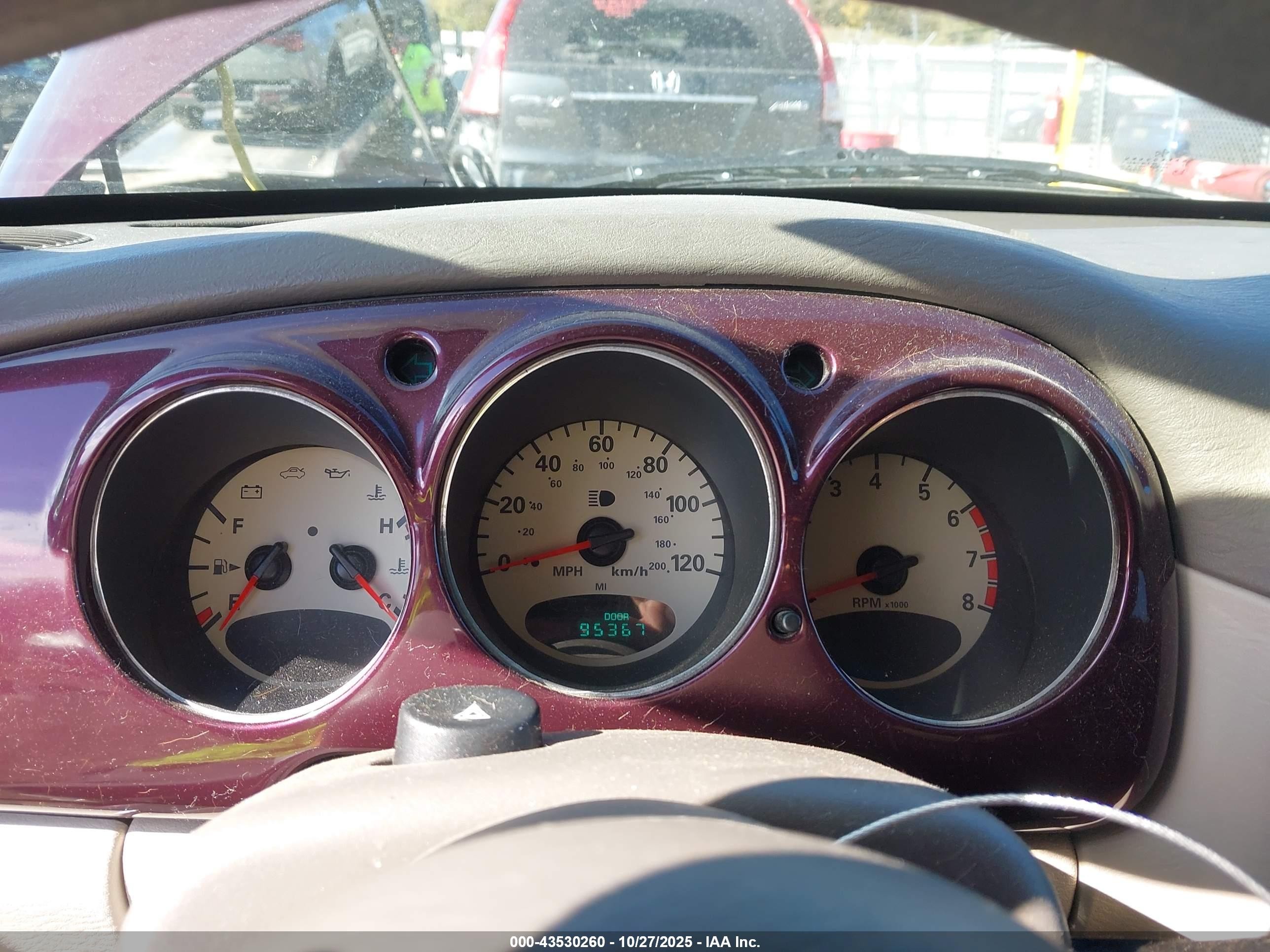 2002 Chrysler Pt Cruiser   Purple vin: 3C4FY48B72T236280
