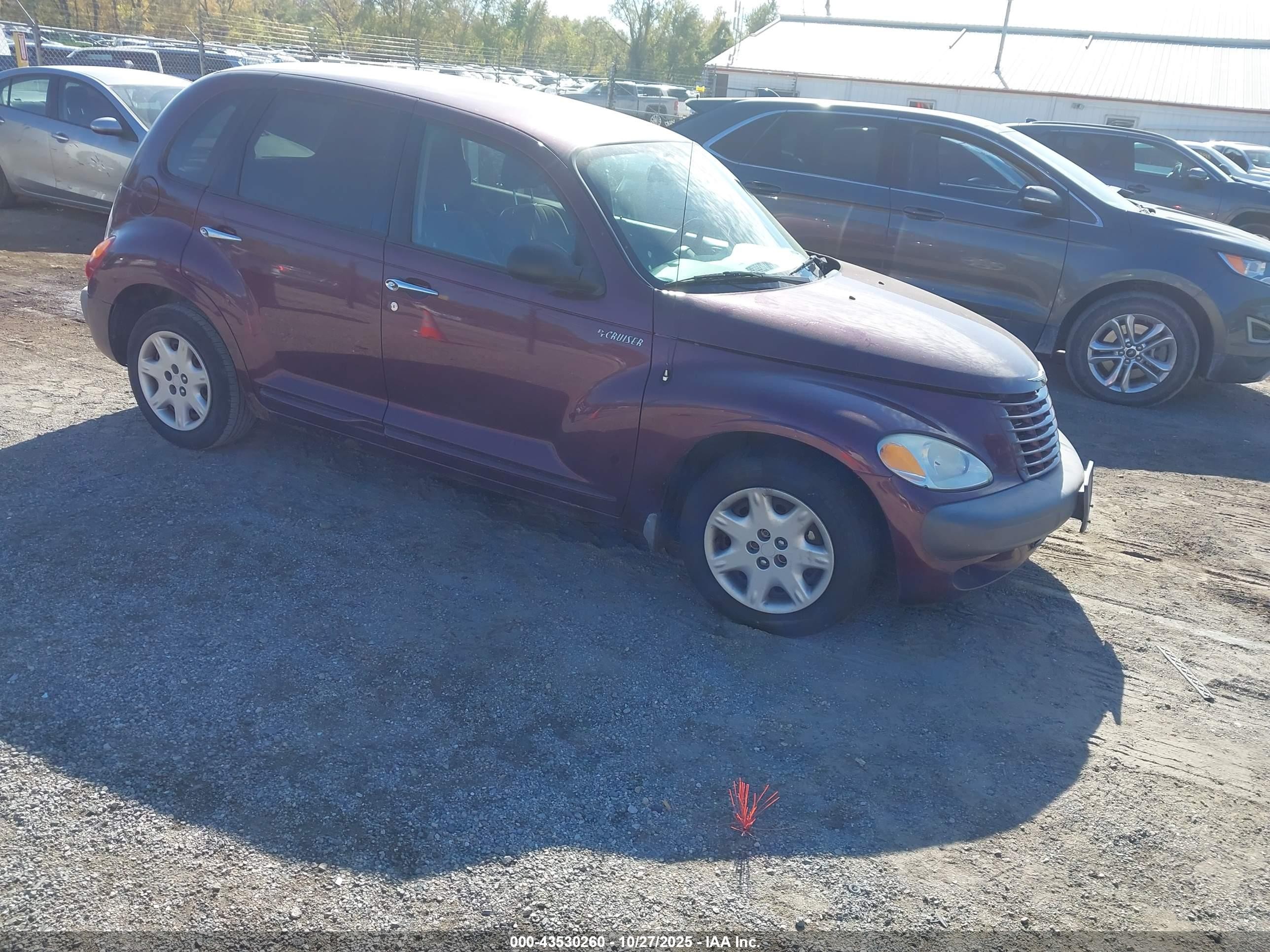 2002 Chrysler Pt Cruiser   Purple vin: 3C4FY48B72T236280