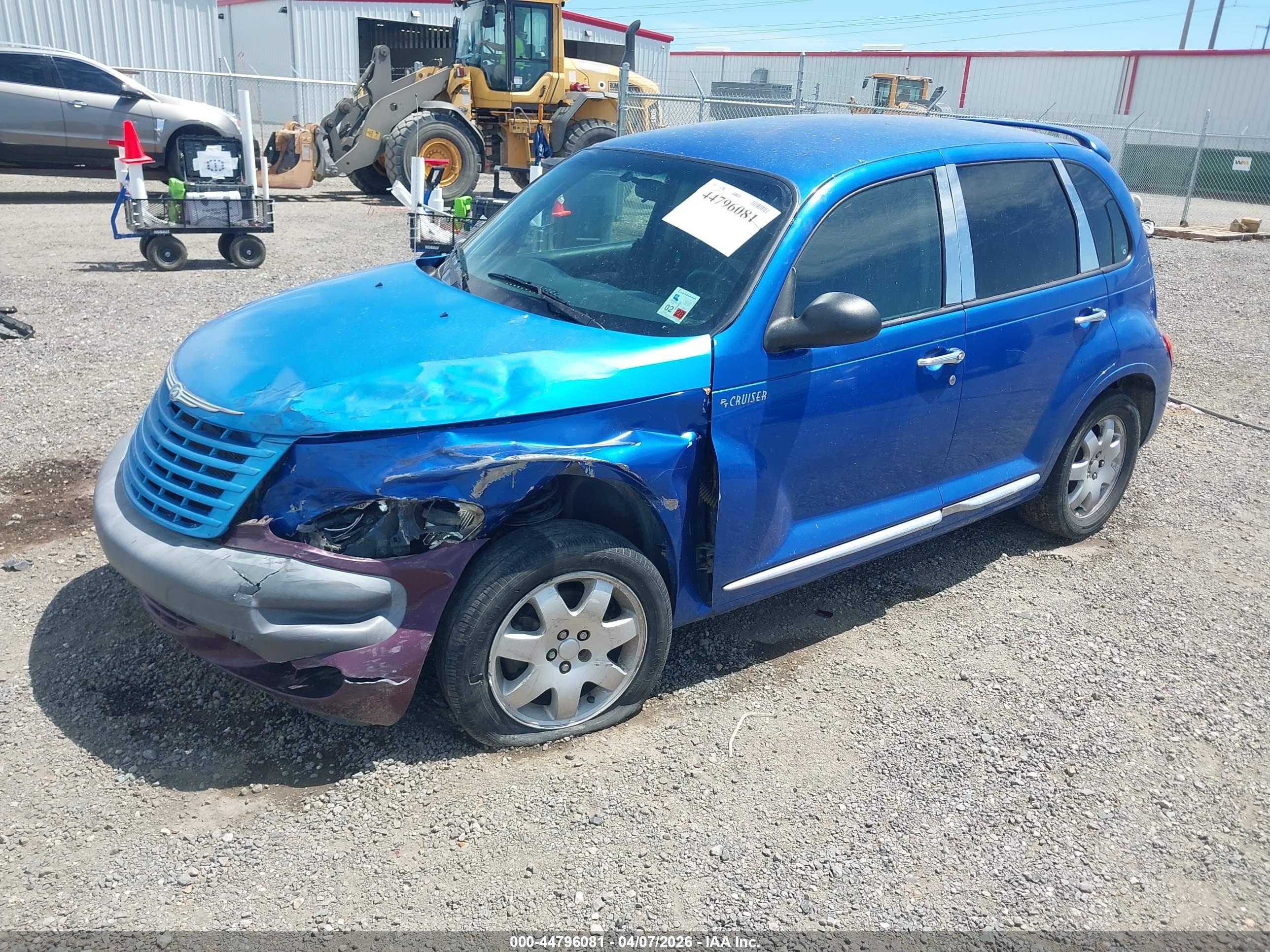 2004 Chrysler Pt Cruiser   Blue vin: 3C4FY48B74T349147