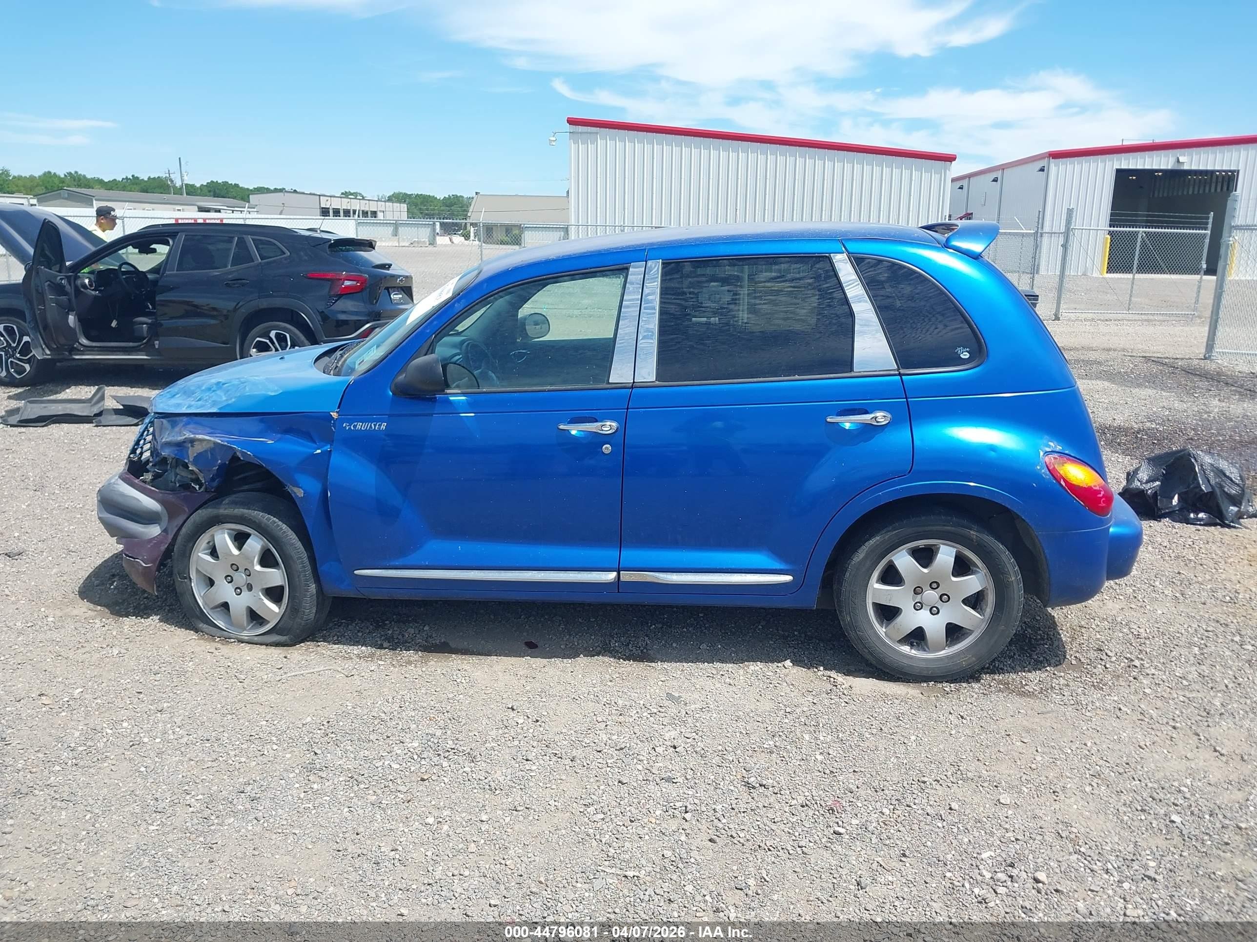 2004 Chrysler Pt Cruiser   Blue vin: 3C4FY48B74T349147