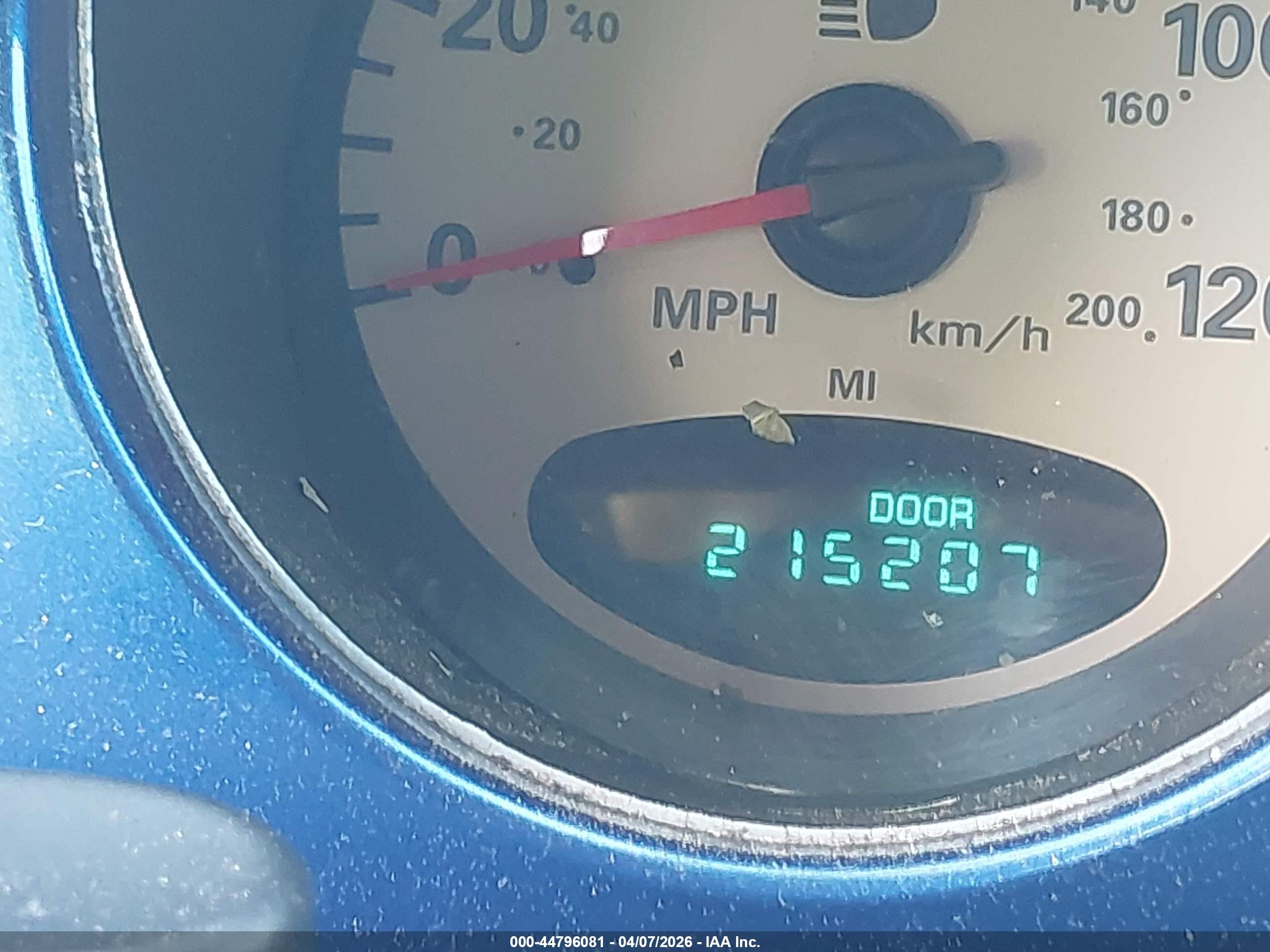 2004 Chrysler Pt Cruiser   Blue vin: 3C4FY48B74T349147