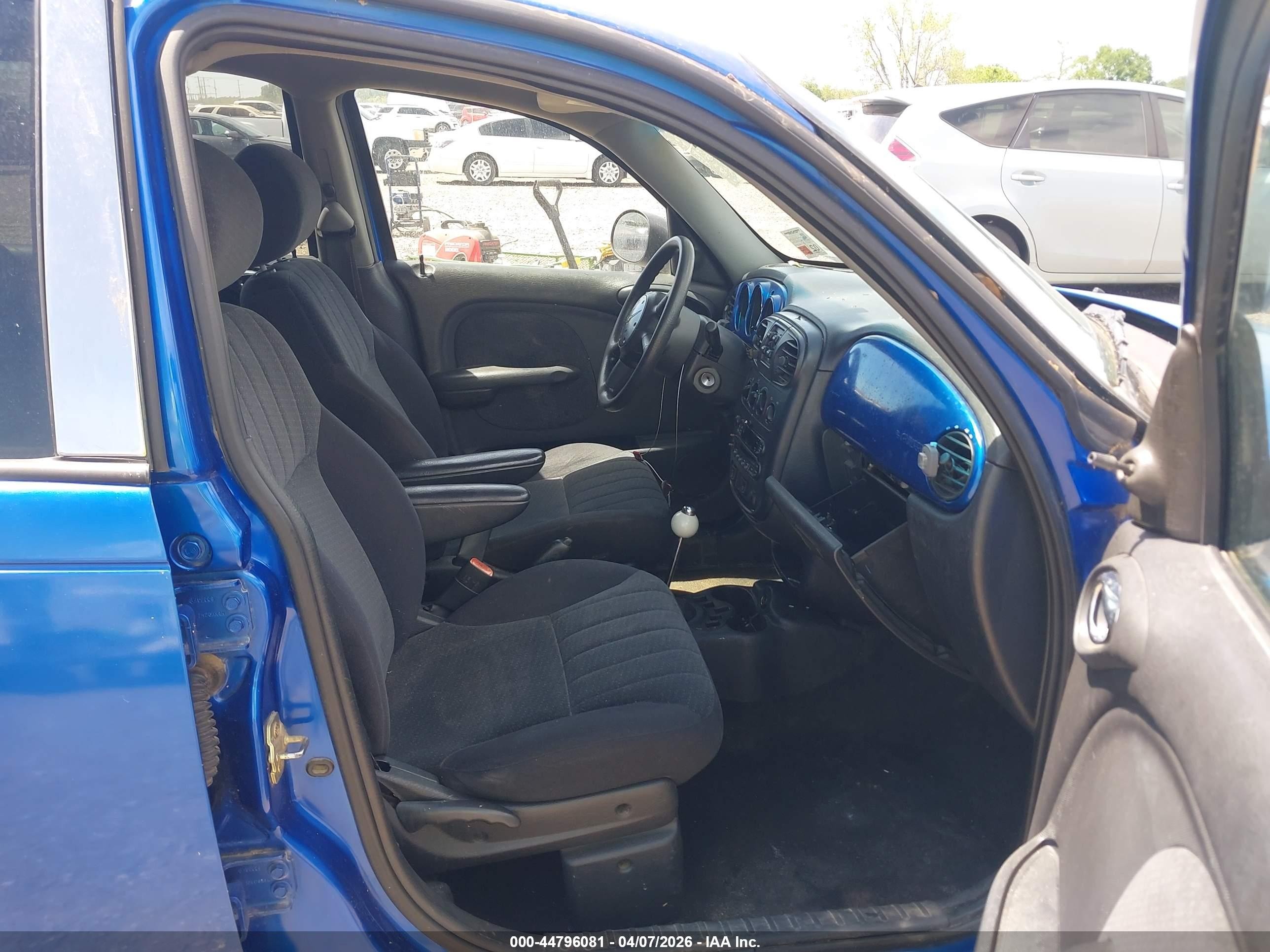 2004 Chrysler Pt Cruiser   Blue vin: 3C4FY48B74T349147