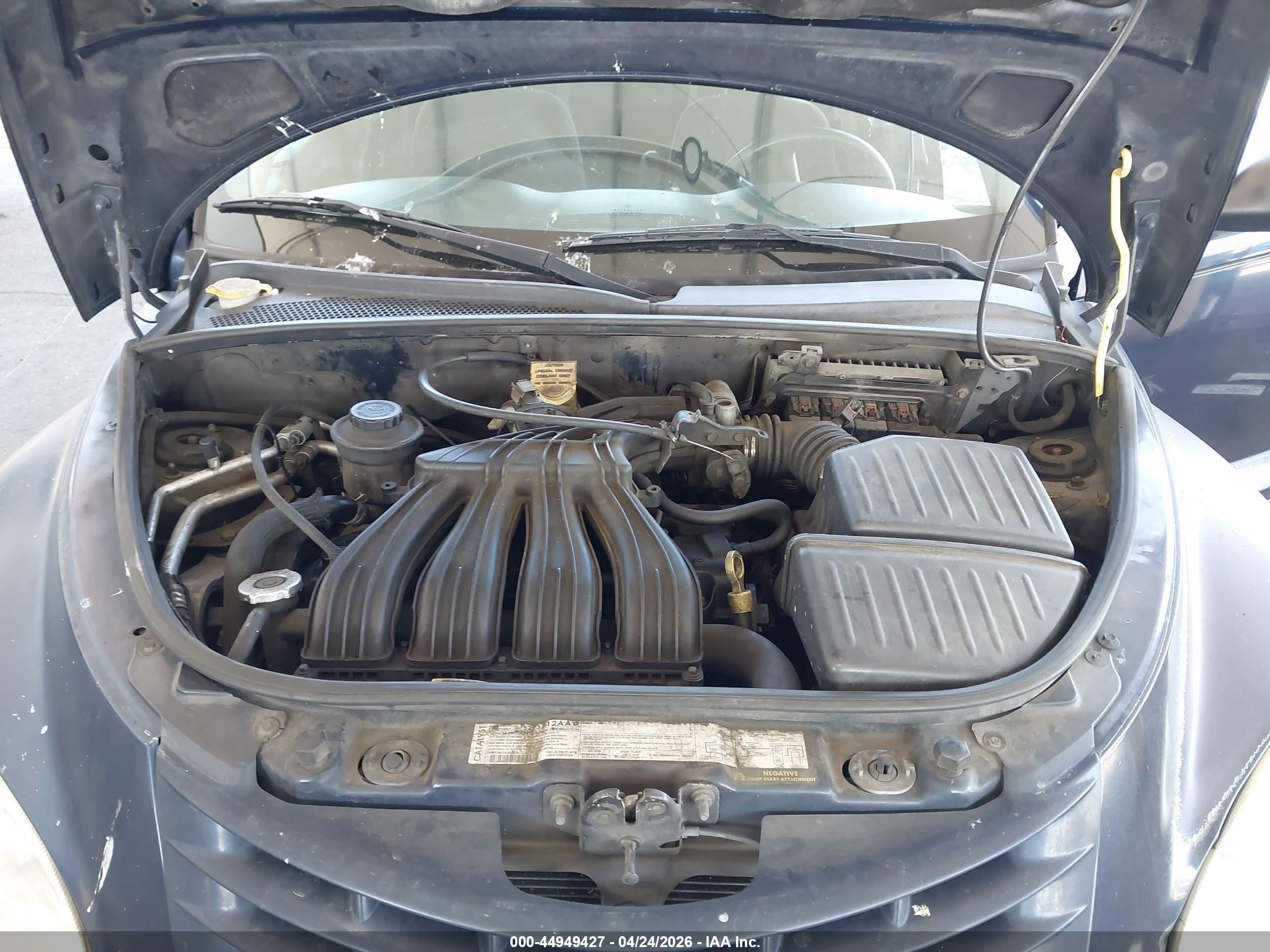2005 Chrysler Pt Cruiser   Blue vin: 3C4FY48B85T582262