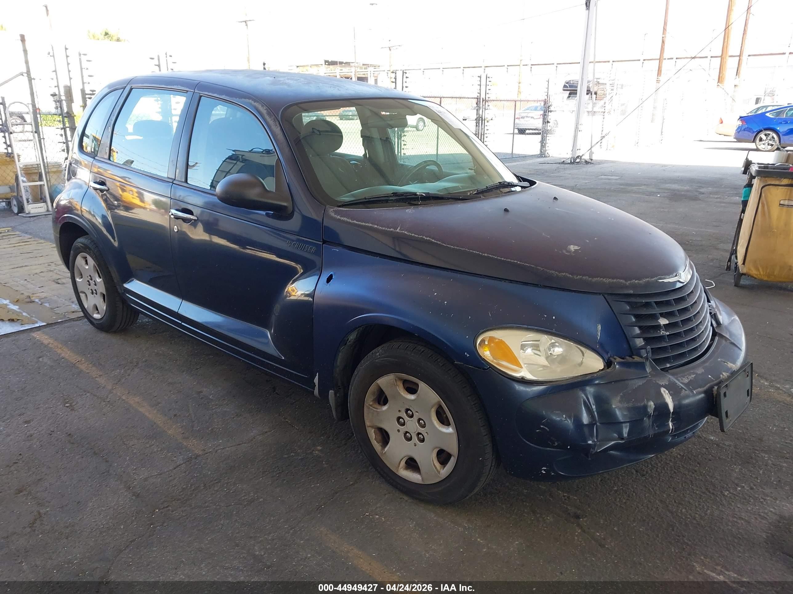 2005 Chrysler Pt Cruiser   Blue vin: 3C4FY48B85T582262