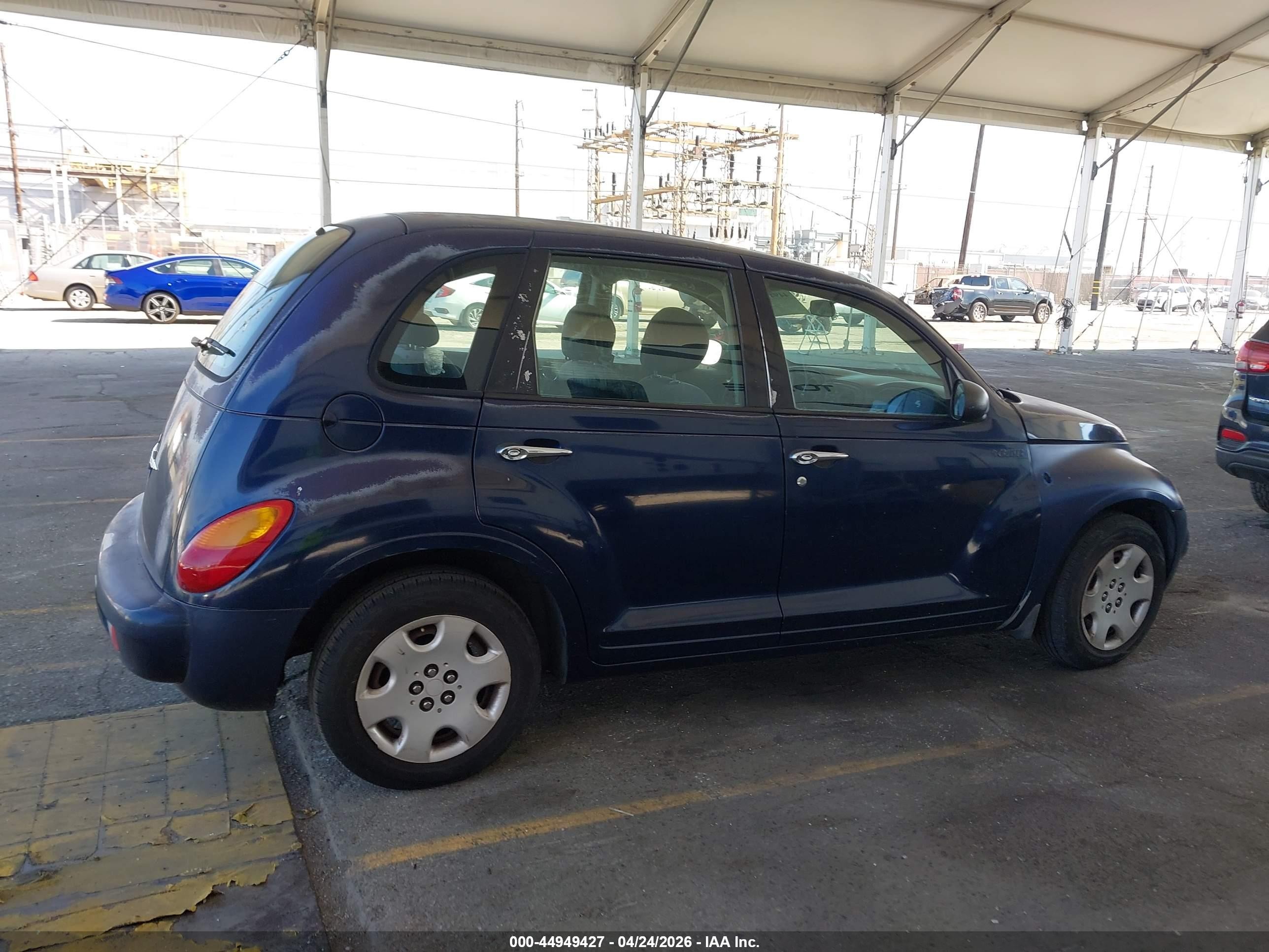 2005 Chrysler Pt Cruiser   Blue vin: 3C4FY48B85T582262