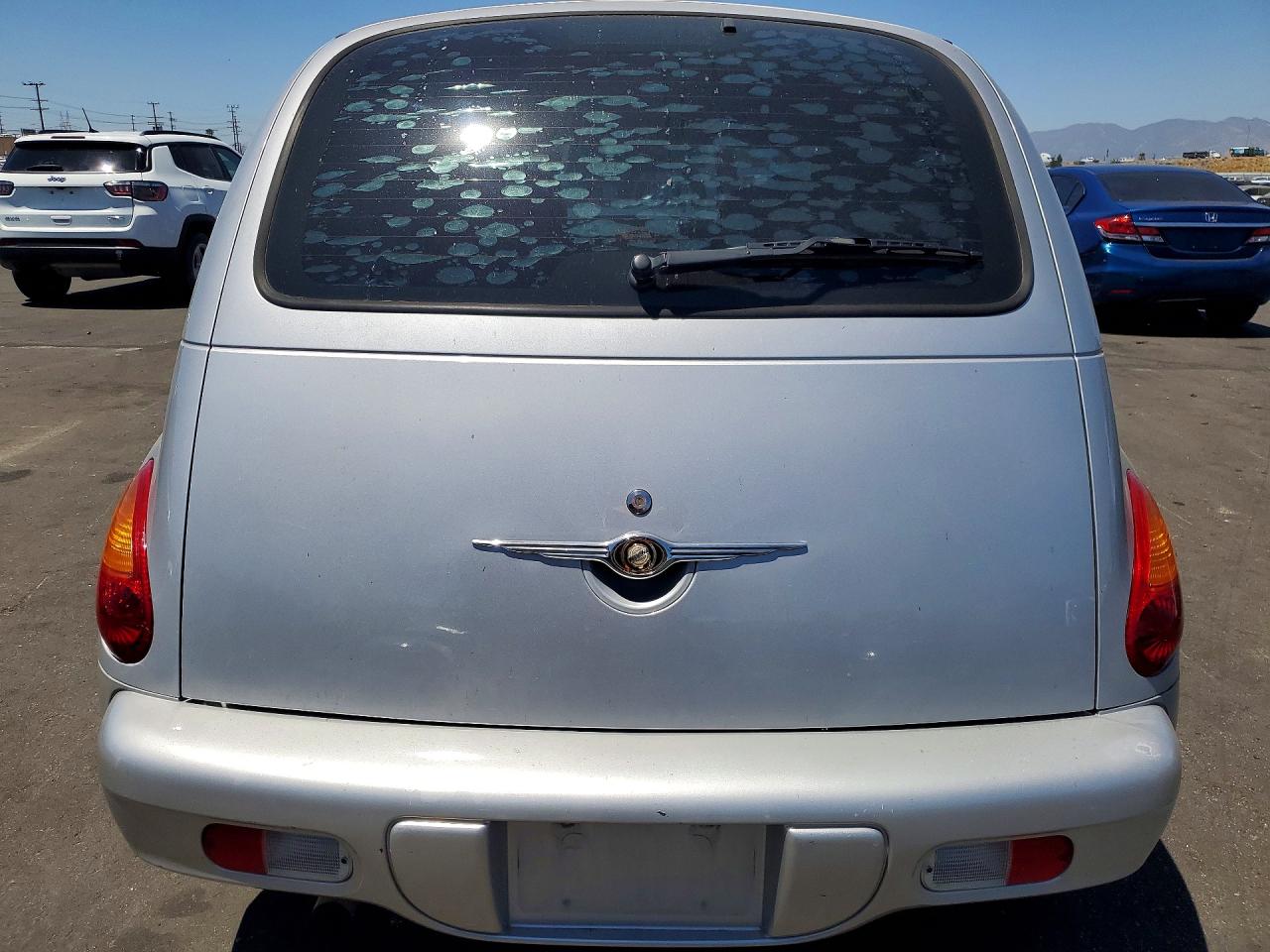 2005 Chrysler Pt Cruiser Silver vin: 3C4FY48B85T586005