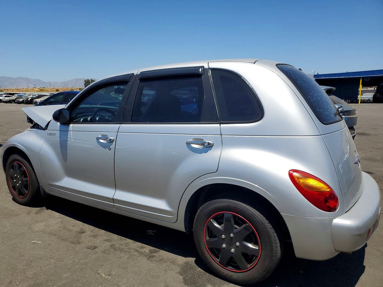 2005 Chrysler Pt Cruiser Silver vin: 3C4FY48B85T586005