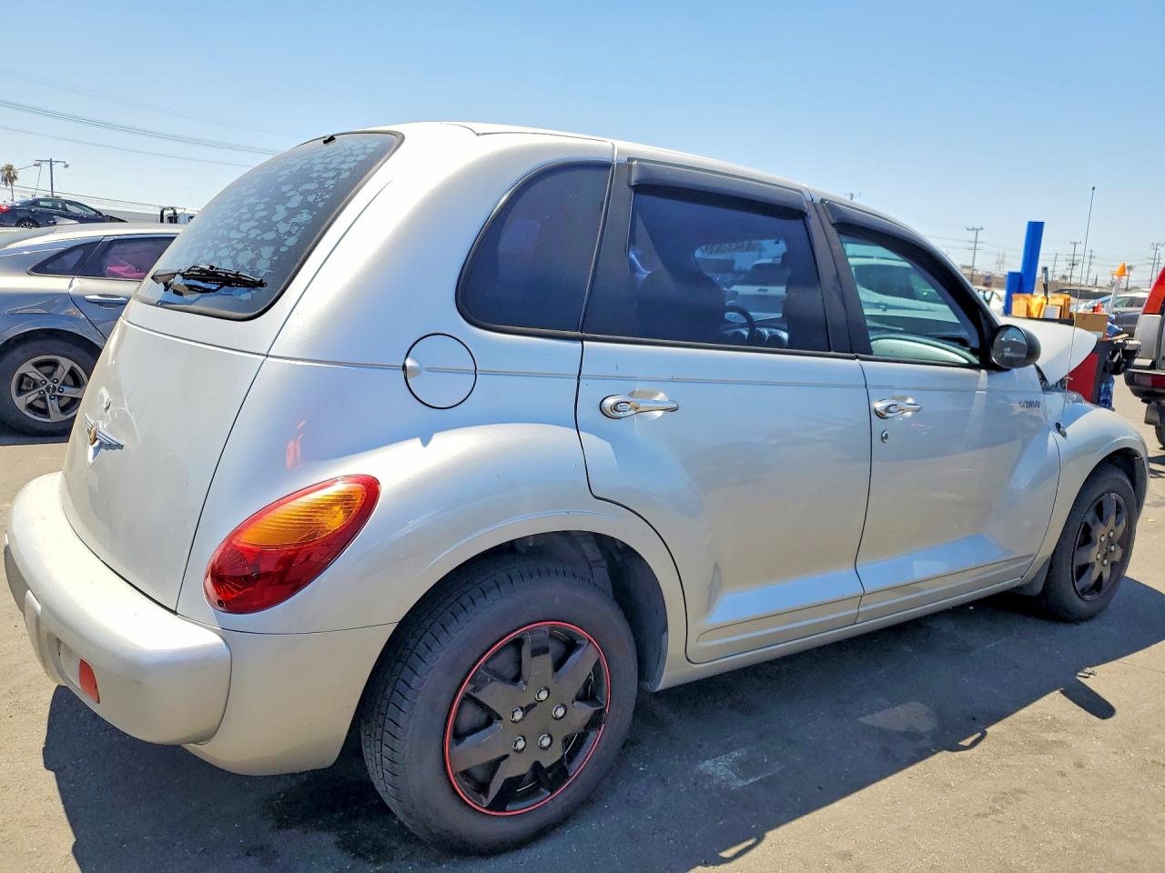 2005 Chrysler Pt Cruiser Silver vin: 3C4FY48B85T586005