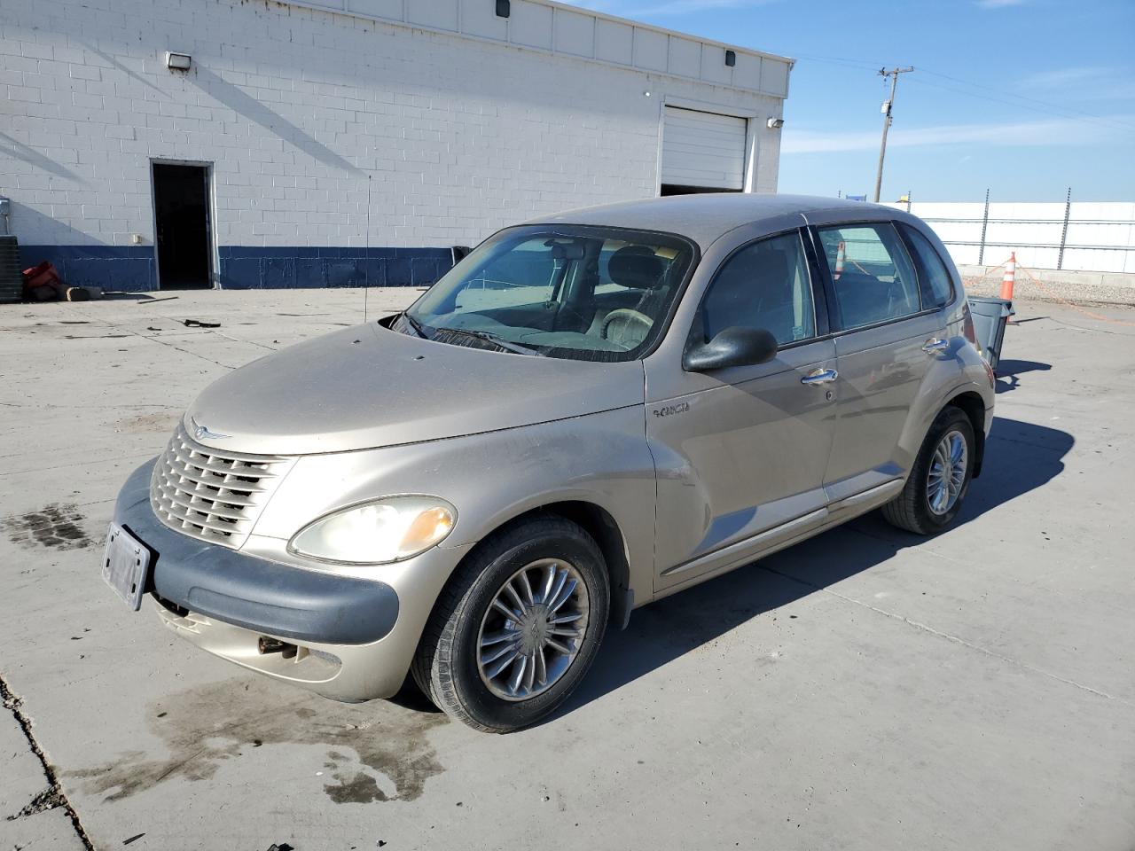 2002 Chrysler Pt Cruiser Classic Желто-коричневый vin: 3C4FY48B92T276263
