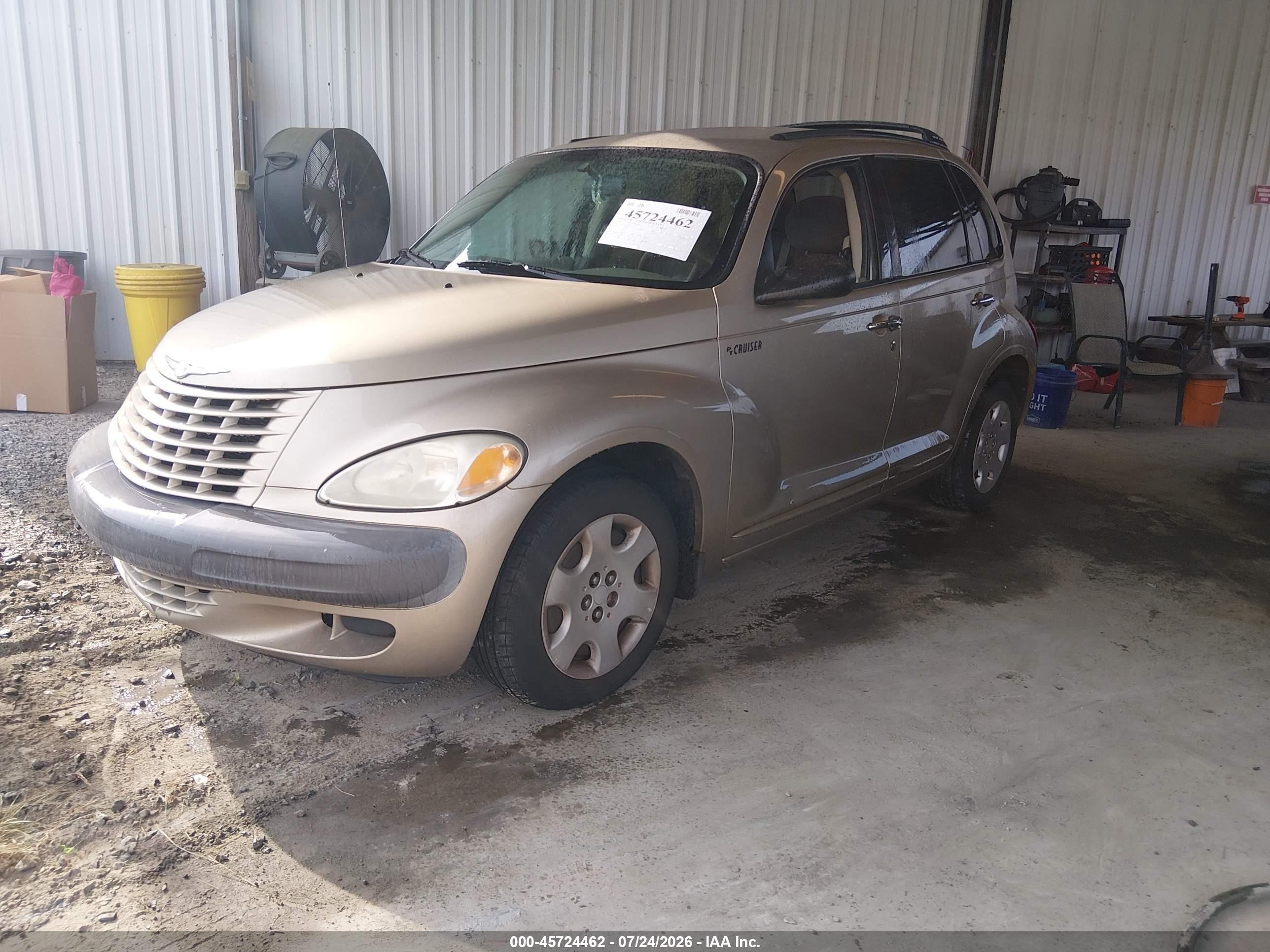 2003 Chrysler Pt Cruiser   Beige vin: 3C4FY48B93T615914