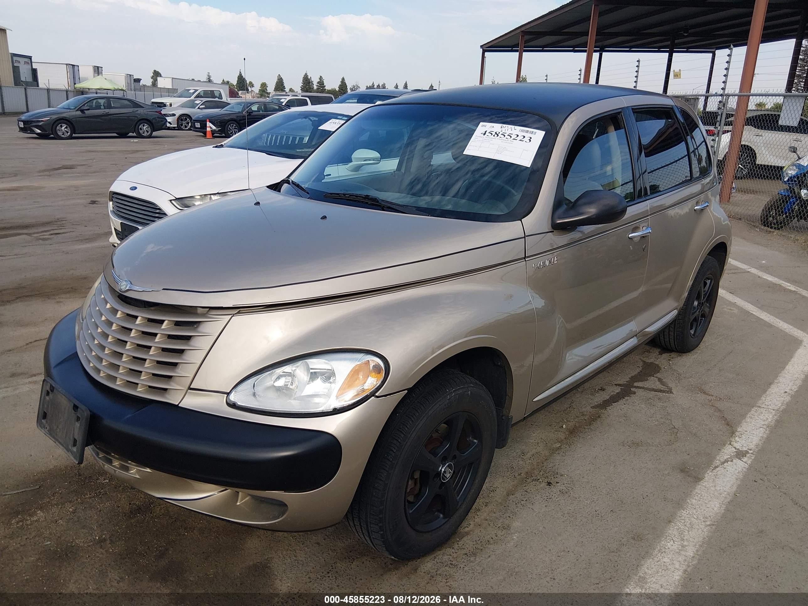 2003 Chrysler Pt Cruiser   Gold vin: 3C4FY48B93T657029